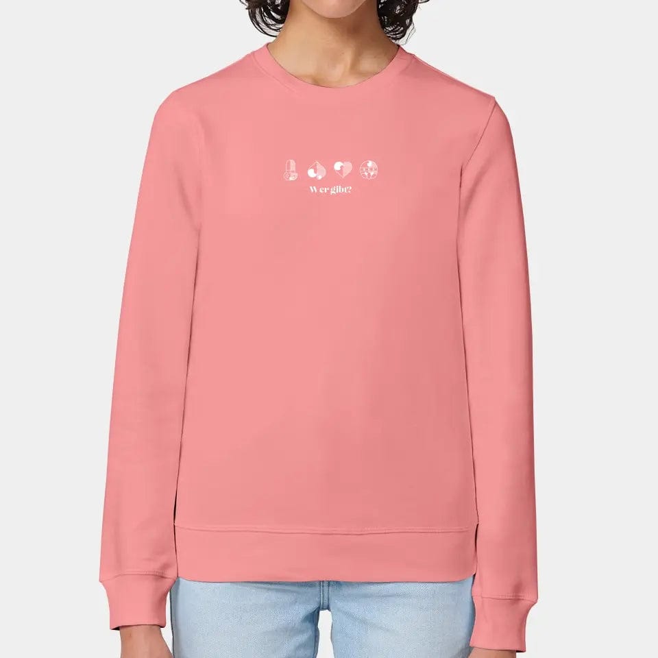 TeeInBlue Sweatshirt "Kartenfarben" - aus nachhaltiger und fairer Produktion