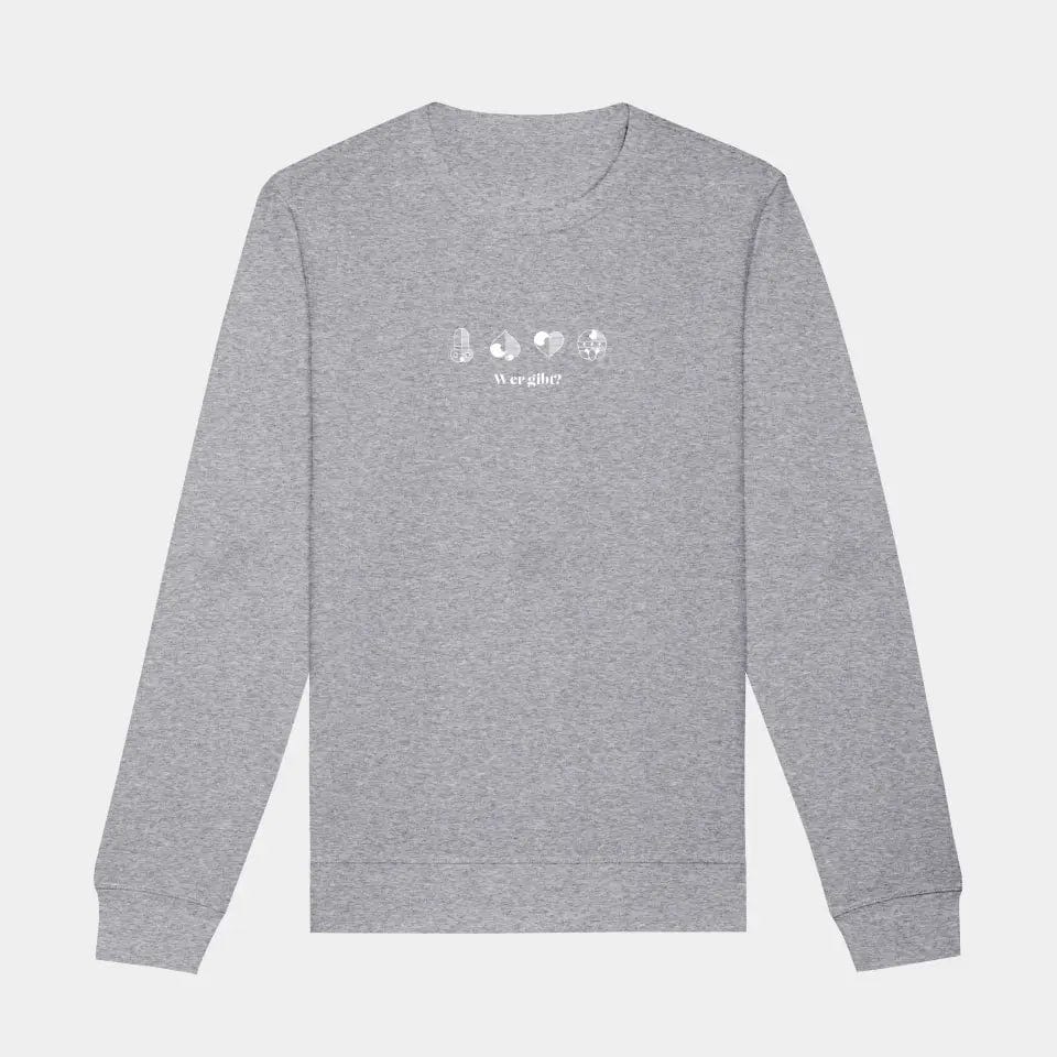 TeeInBlue Sweatshirt "Kartenfarben" - aus nachhaltiger und fairer Produktion
