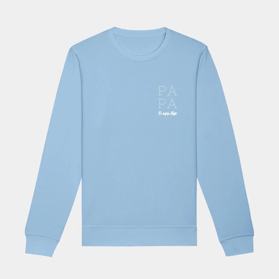 TeeInBlue Sweatshirt "Papa" - aus nachhaltiger und fairer Produktion