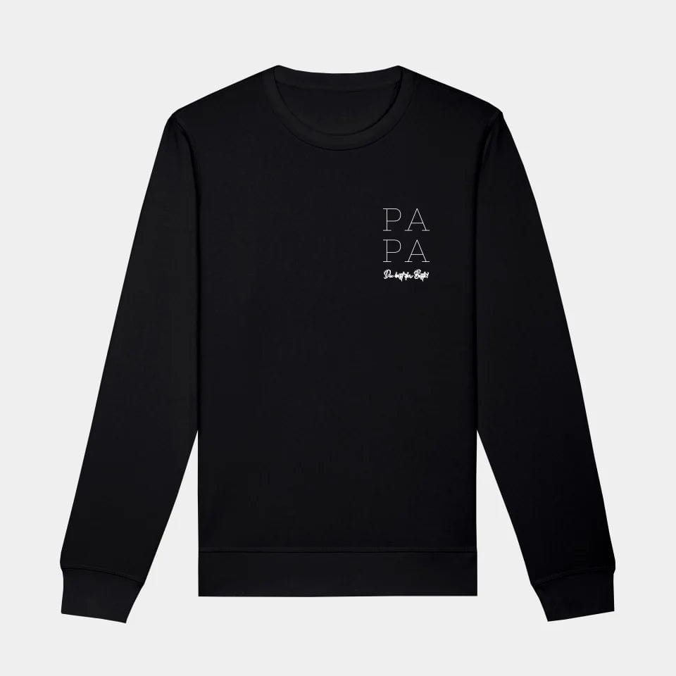 TeeInBlue Sweatshirt "Papa" - aus nachhaltiger und fairer Produktion