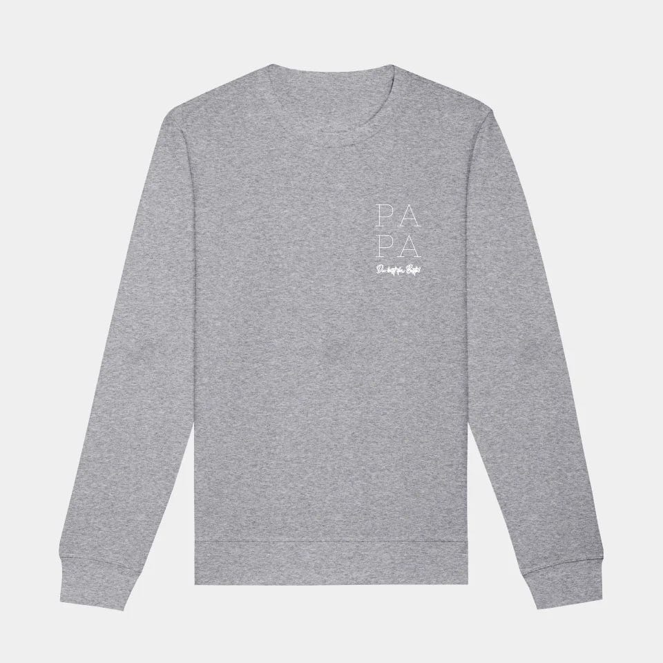 TeeInBlue Sweatshirt "Papa" - aus nachhaltiger und fairer Produktion