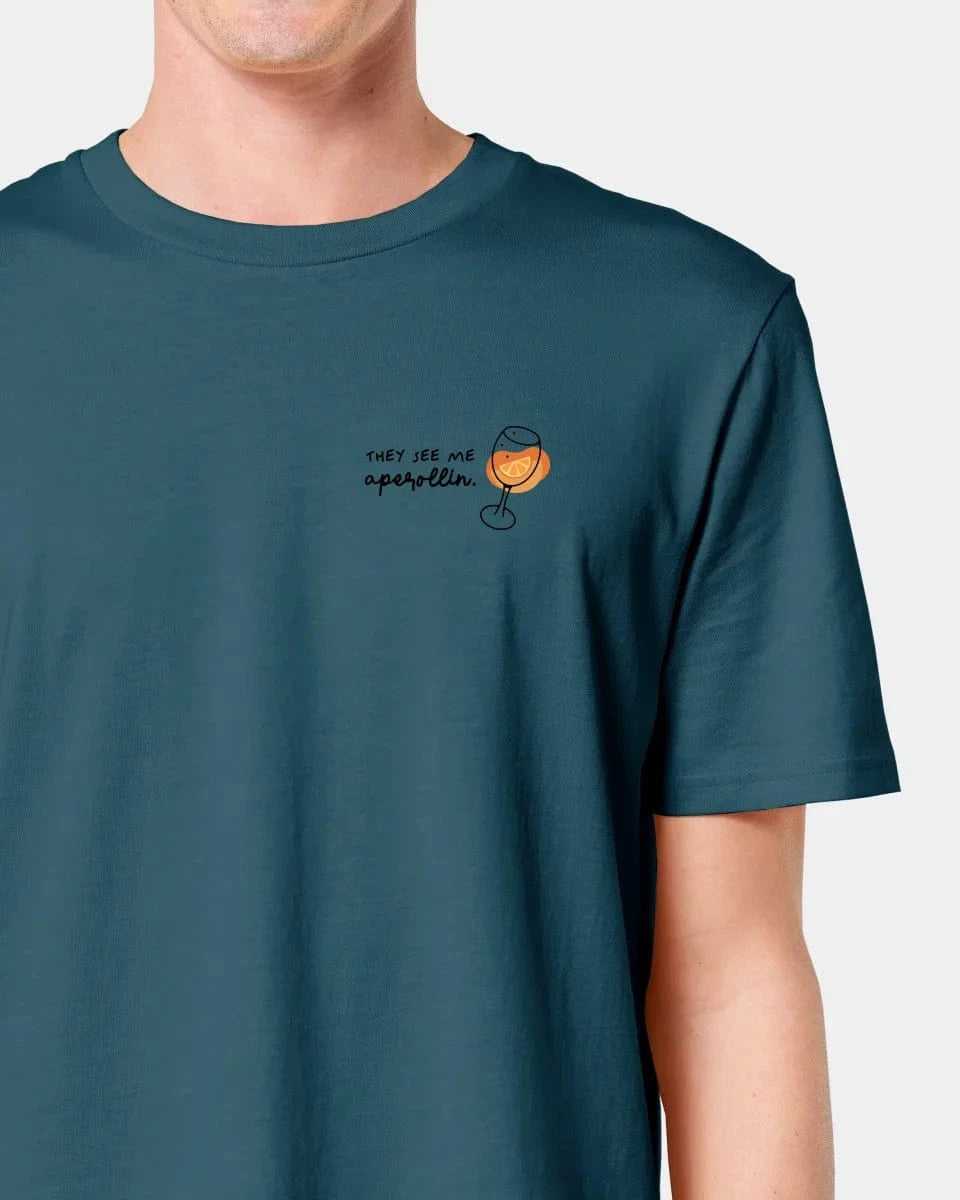 Schmidt Digitaldruck GmbH T-Shirt "Aperol" Unisex / Stargazer / XXS - aus nachhaltiger und fairer Produktion