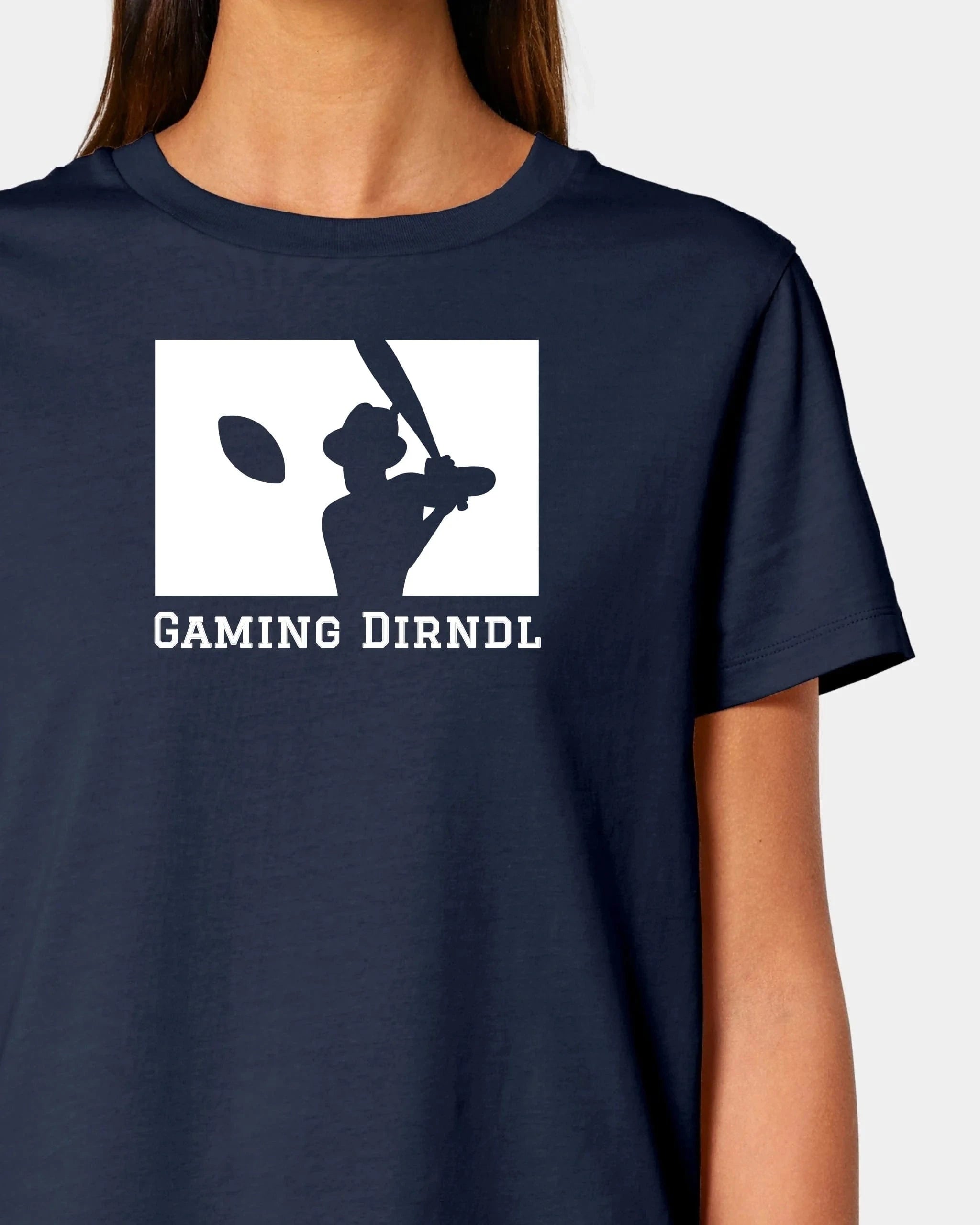 Schmidt Digitaldruck GmbH T-Shirt "Baseball" Damen / French Navy / XS - aus nachhaltiger und fairer Produktion