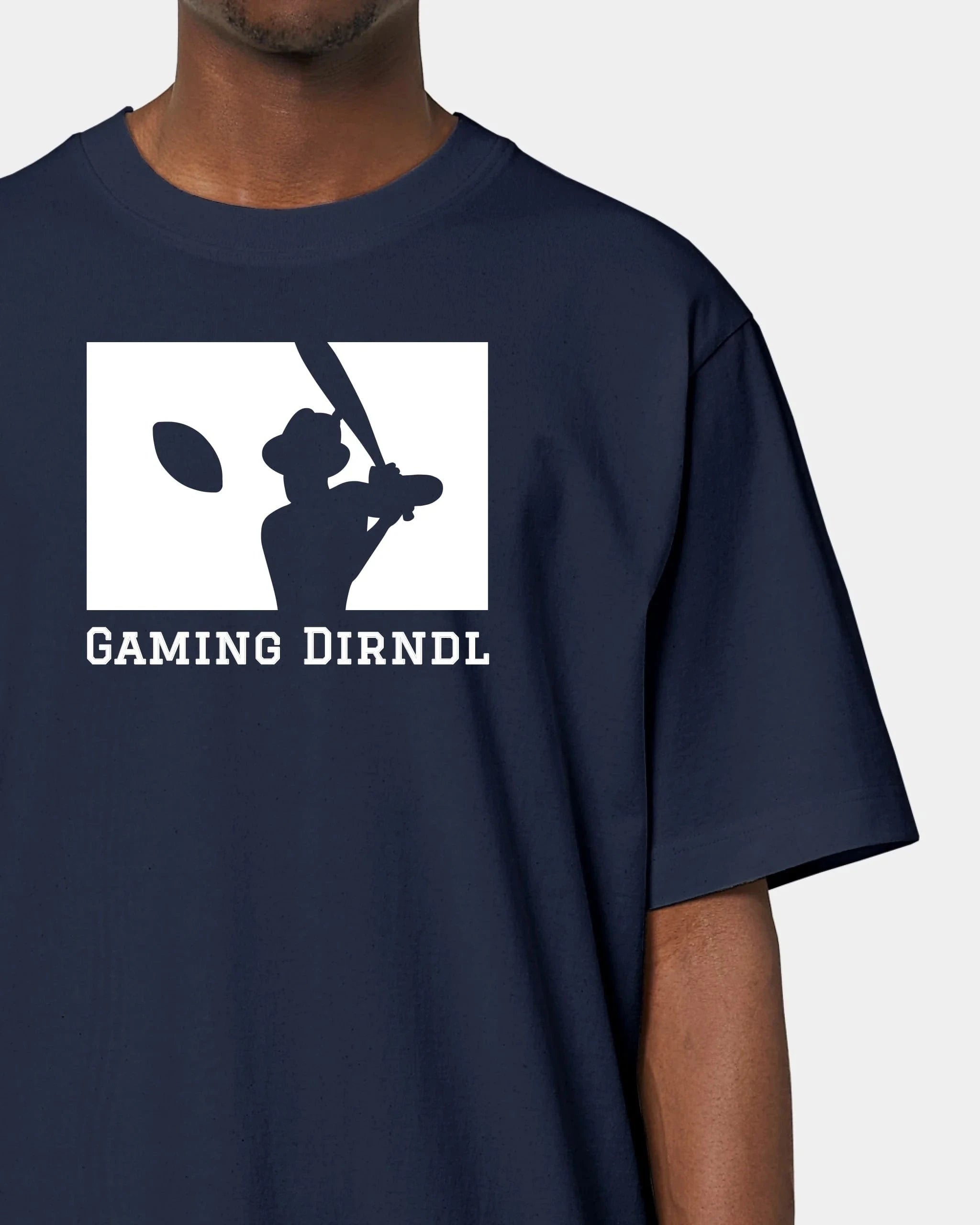 Schmidt Digitaldruck GmbH T-Shirt "Baseball" Oversized / French Navy / XXS - aus nachhaltiger und fairer Produktion