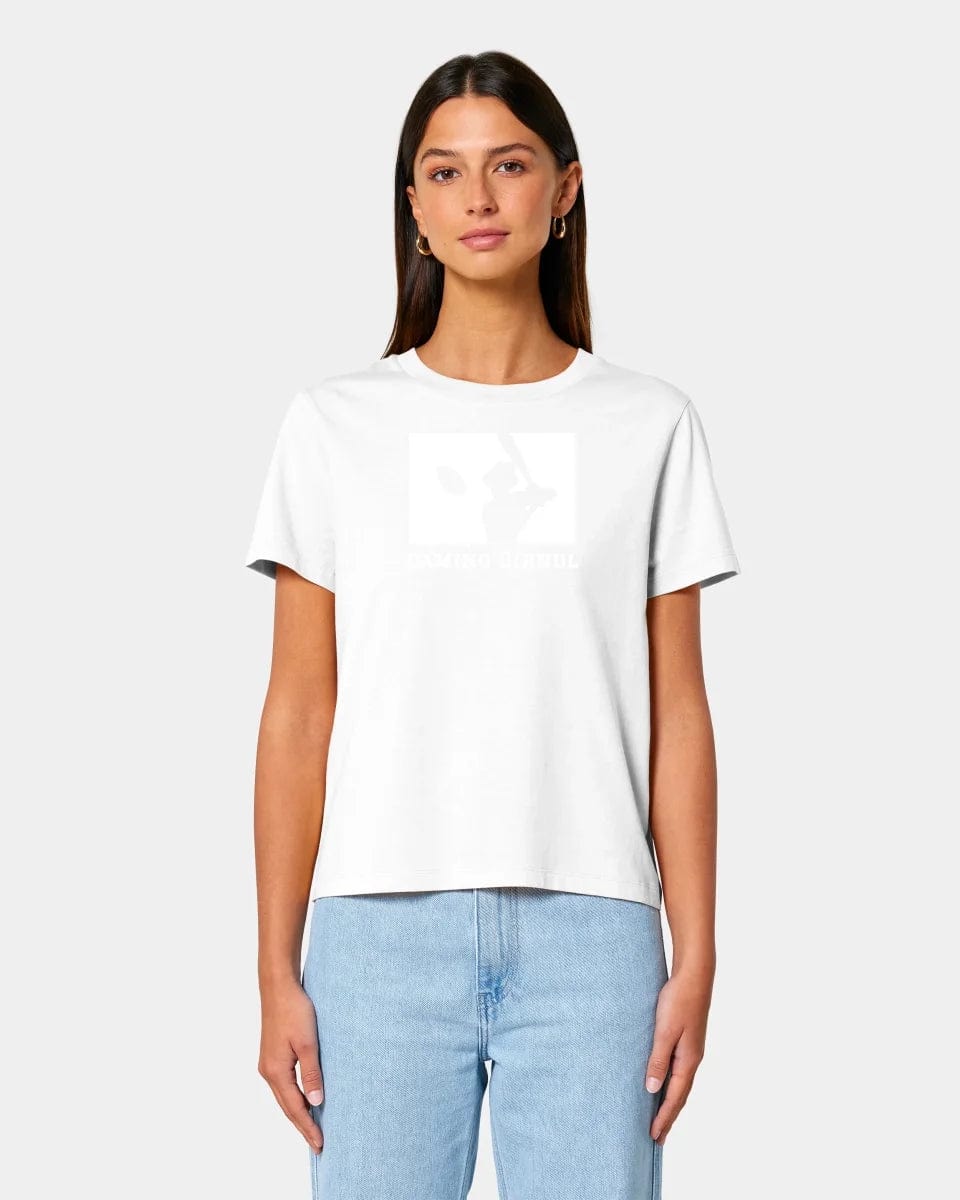 Projekt T-Shirt "Baseball" Damen / Weiß / XS - aus nachhaltiger und fairer Produktion
