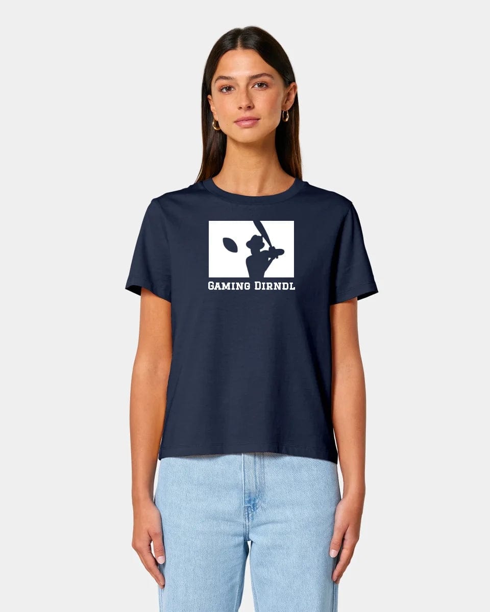 Projekt T-Shirt "Baseball" Damen / French Navy / XS - aus nachhaltiger und fairer Produktion