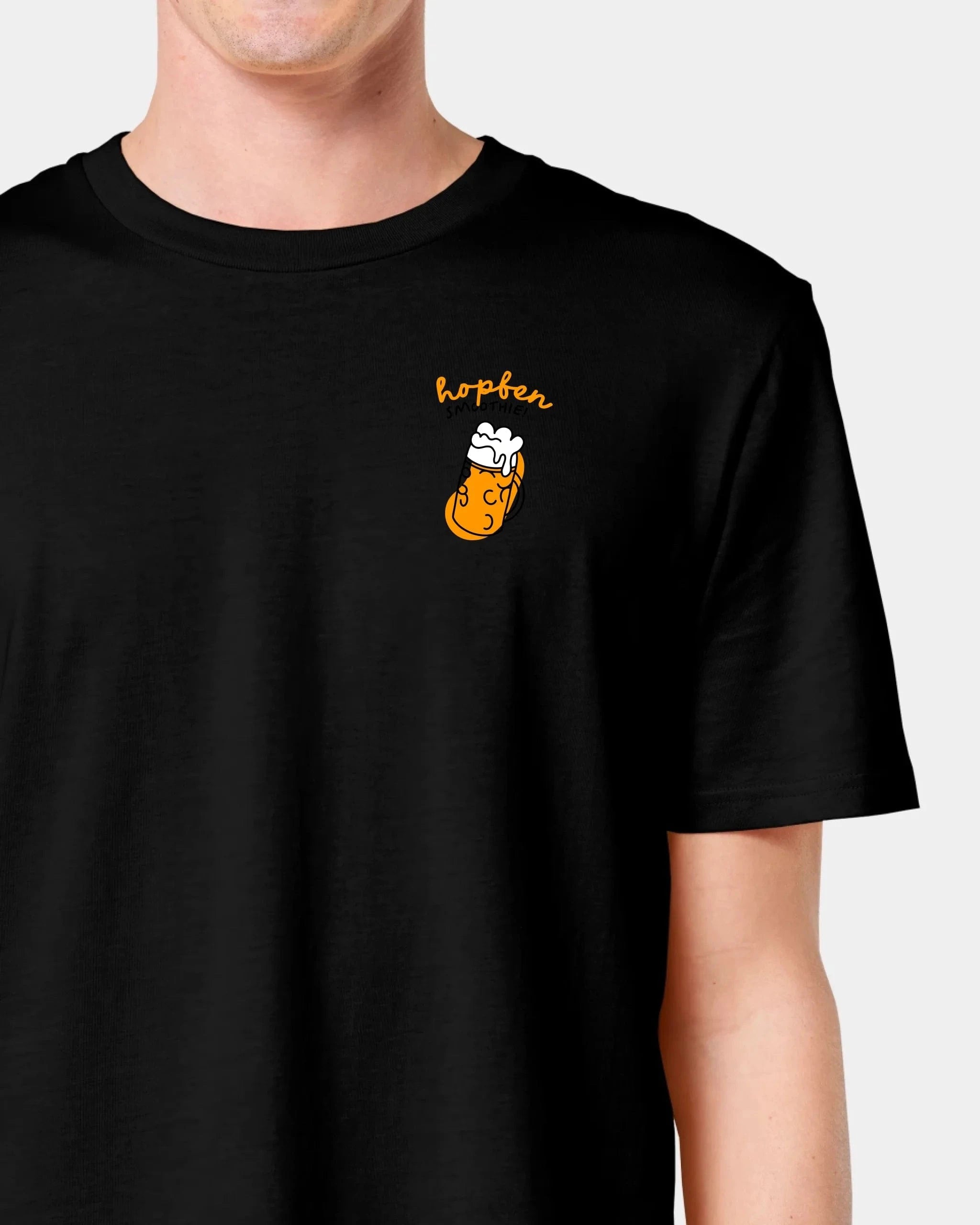 Schmidt Digitaldruck GmbH T-Shirt "Bier" Unisex / Schwarz / XXS - aus nachhaltiger und fairer Produktion