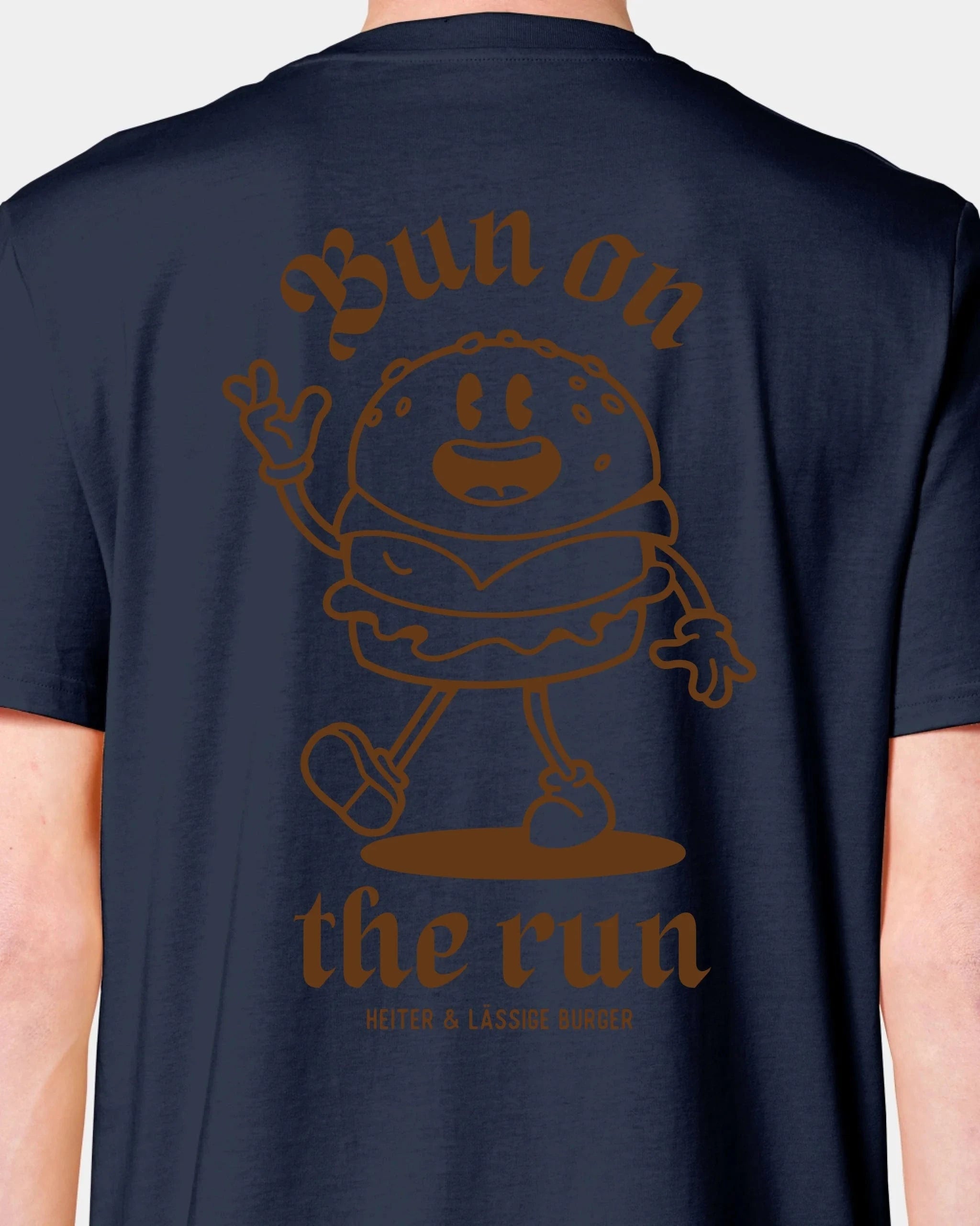 Schmidt Digitaldruck GmbH T-Shirt "Bun on the run" Unisex / French Navy / XXS - aus nachhaltiger und fairer Produktion