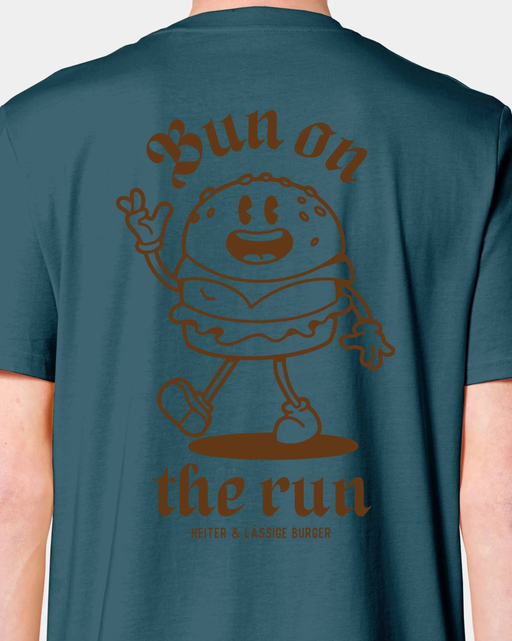 Schmidt Digitaldruck GmbH T-Shirt "Bun on the run" Unisex / Stargazer / XXS - aus nachhaltiger und fairer Produktion