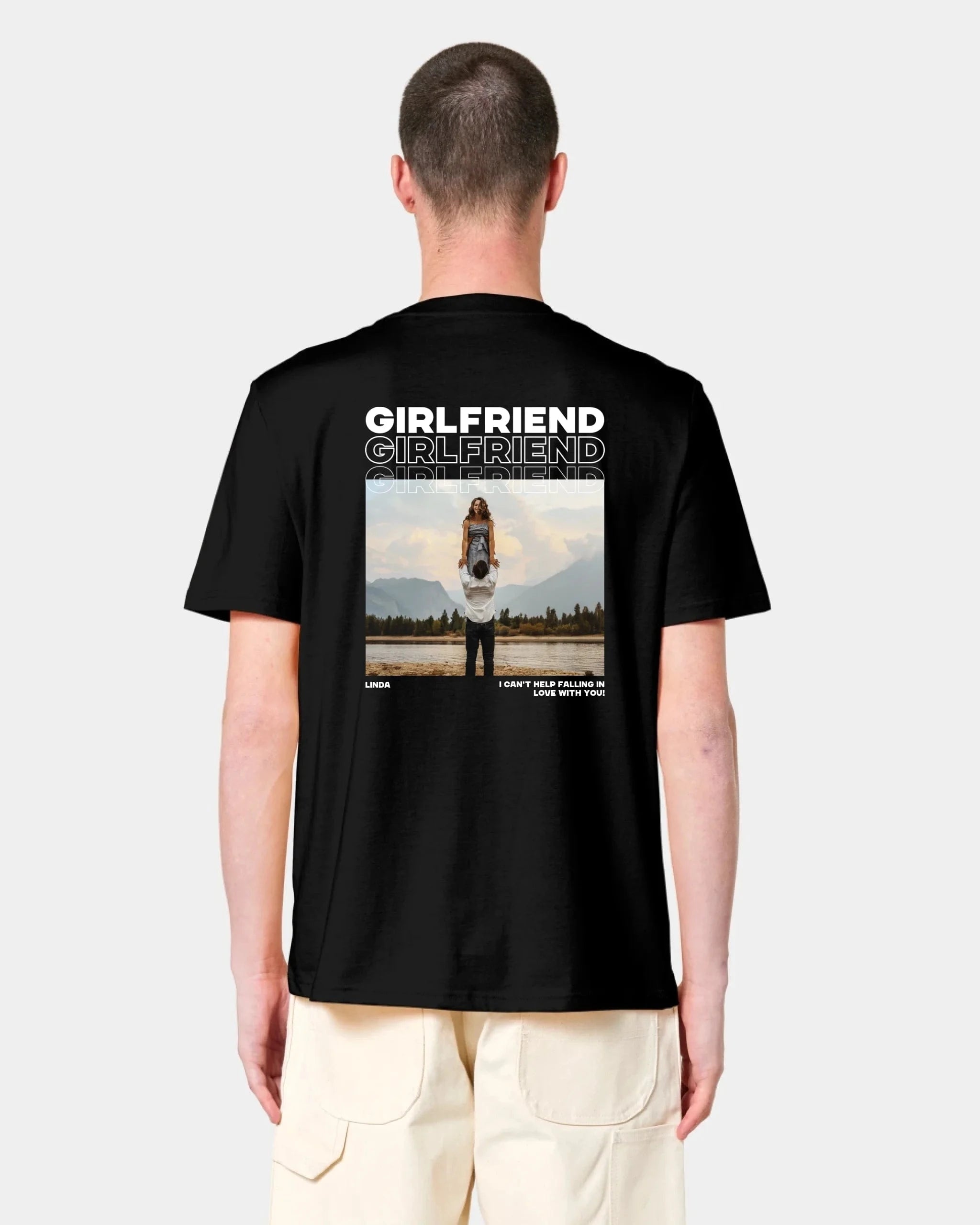 Schmidt Digitaldruck GmbH T-Shirt "Couple" Unisex / Schwarz / XXS - aus nachhaltiger und fairer Produktion