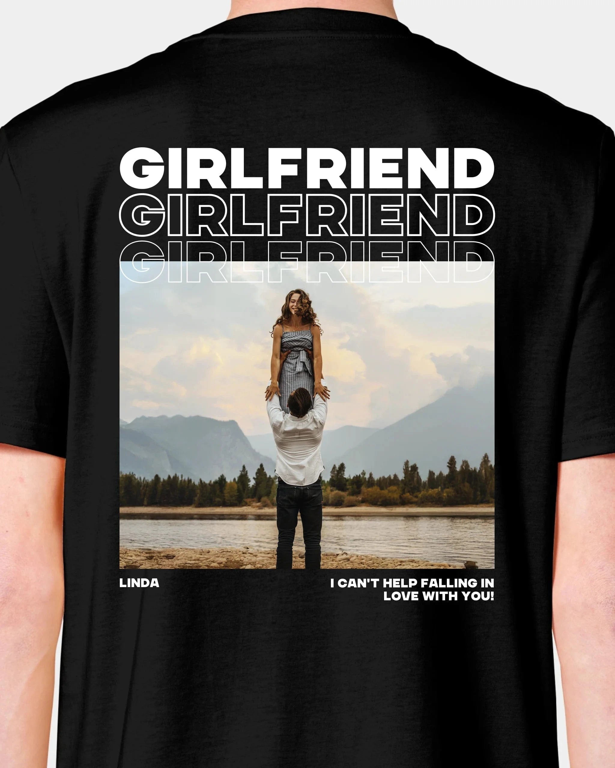 Schmidt Digitaldruck GmbH T-Shirt "Couple" Unisex / Schwarz / XXS - aus nachhaltiger und fairer Produktion