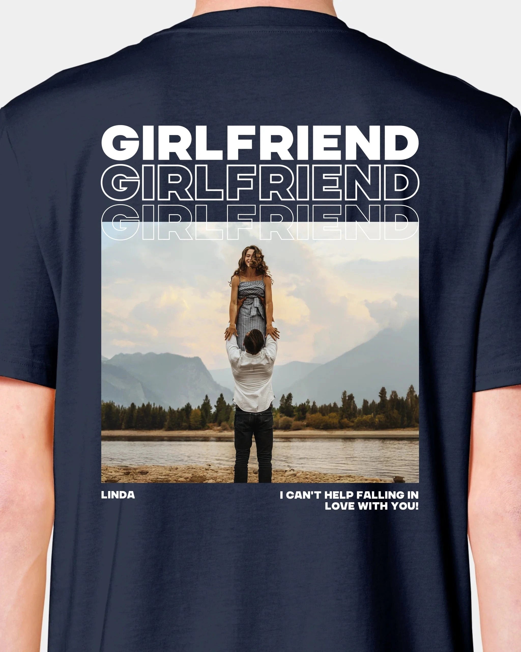 Schmidt Digitaldruck GmbH T-Shirt "Couple" Unisex / French Navy / XXS - aus nachhaltiger und fairer Produktion
