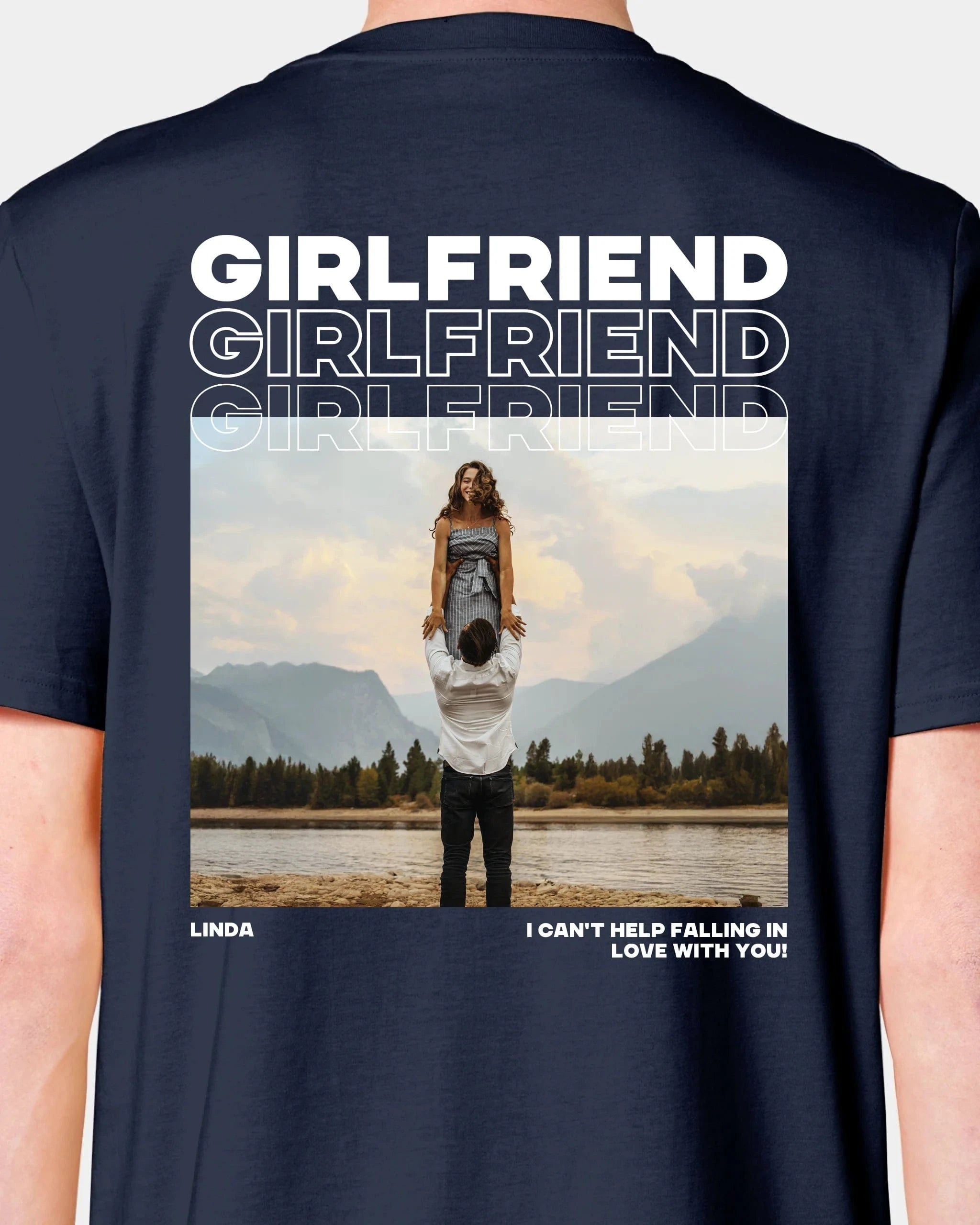 Schmidt Digitaldruck GmbH T-Shirt "Couple" Unisex / French Navy / XXS - aus nachhaltiger und fairer Produktion