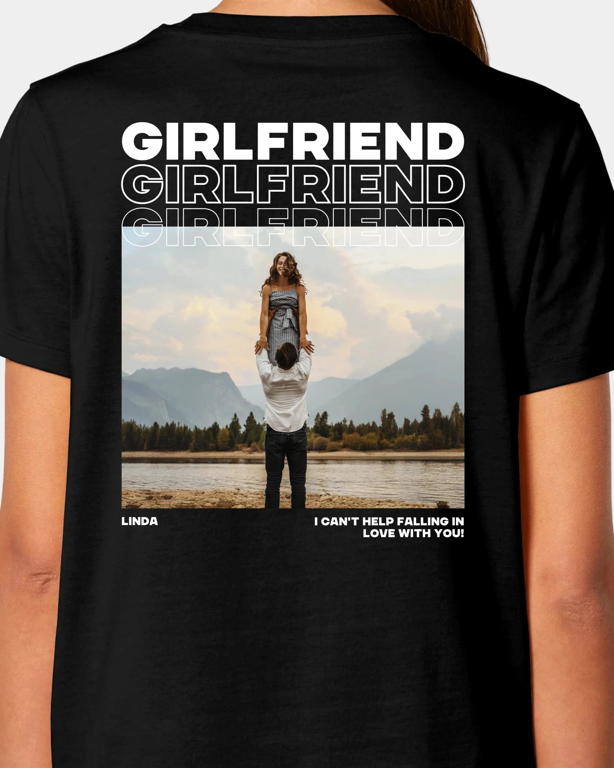 Schmidt Digitaldruck GmbH T-Shirt "Couple" Damen / Schwarz / XS - aus nachhaltiger und fairer Produktion