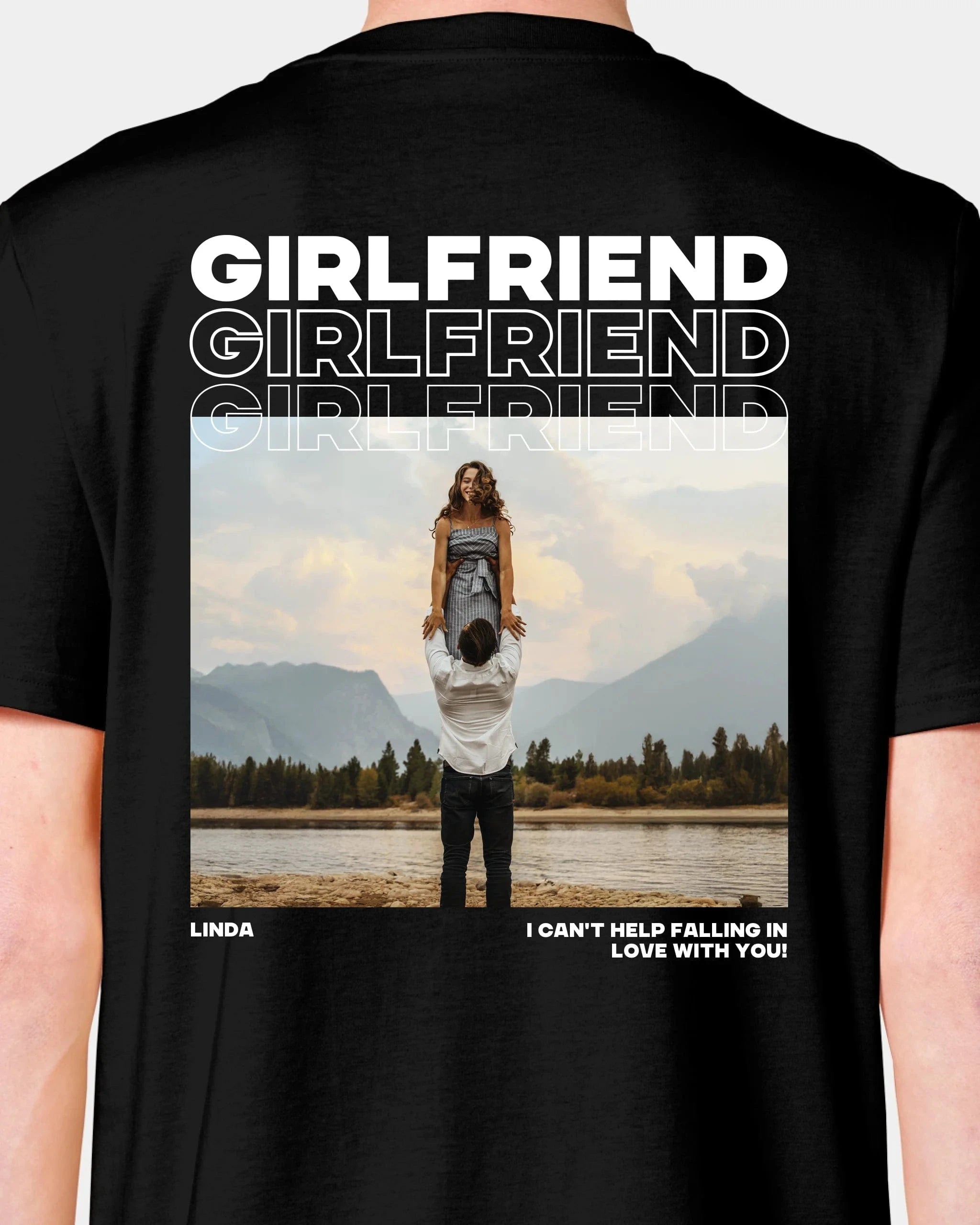 Schmidt Digitaldruck GmbH T-Shirt "Couple" Unisex / Schwarz / XXS - aus nachhaltiger und fairer Produktion
