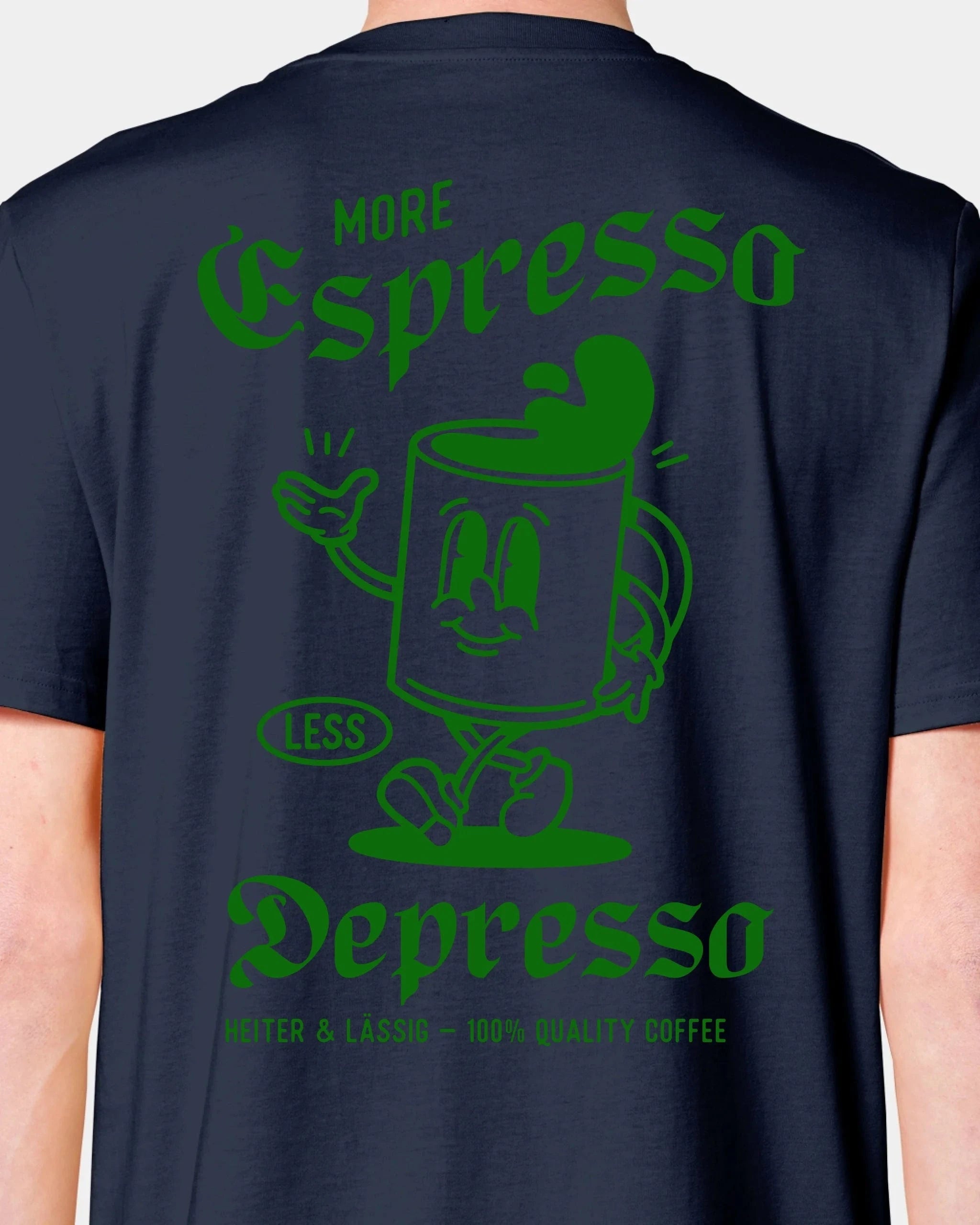 Schmidt Digitaldruck GmbH T-Shirt "Espresso" Unisex / French Navy / XXS - aus nachhaltiger und fairer Produktion