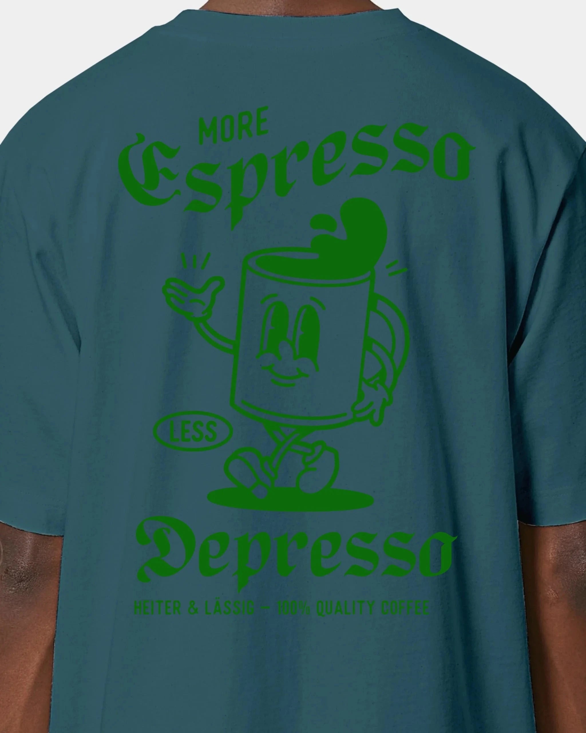 Schmidt Digitaldruck GmbH T-Shirt "Espresso" Oversized / Stargazer / XXS - aus nachhaltiger und fairer Produktion