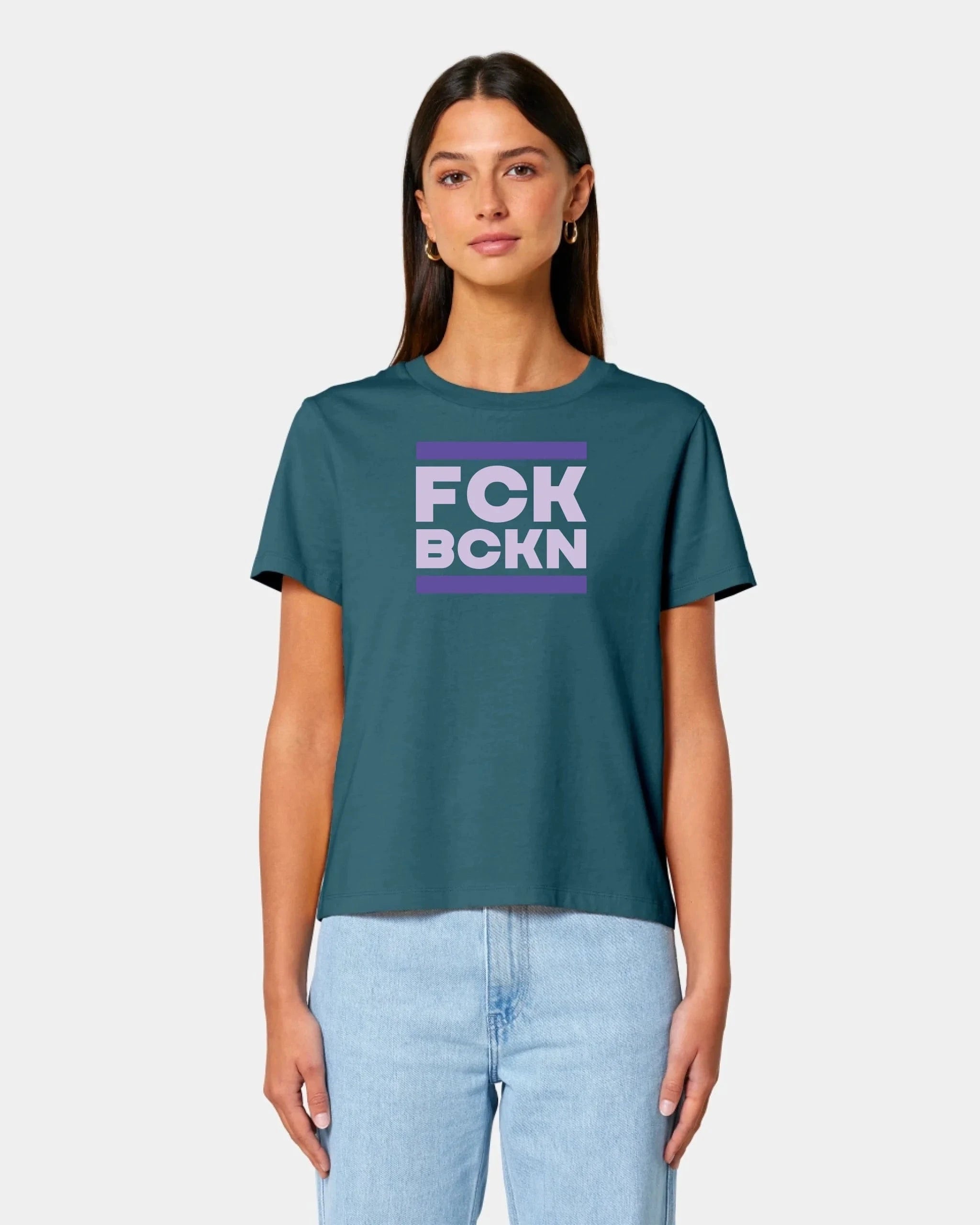 Schmidt Digitaldruck GmbH T-Shirt "FCK BCKN" - aus nachhaltiger und fairer Produktion