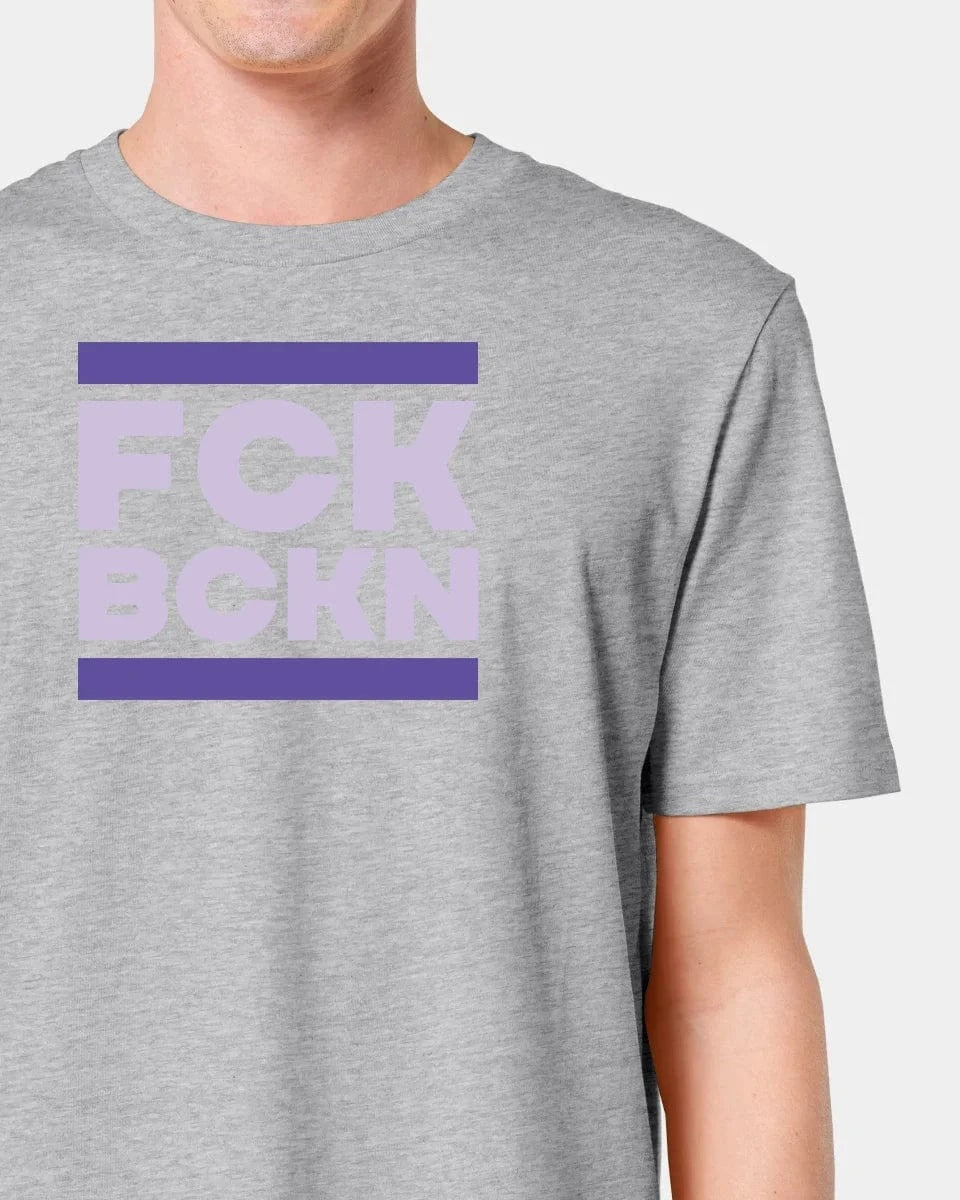 Schmidt Digitaldruck GmbH T-Shirt "FCK BCKN" Unisex / Heather Grey / XXS - aus nachhaltiger und fairer Produktion