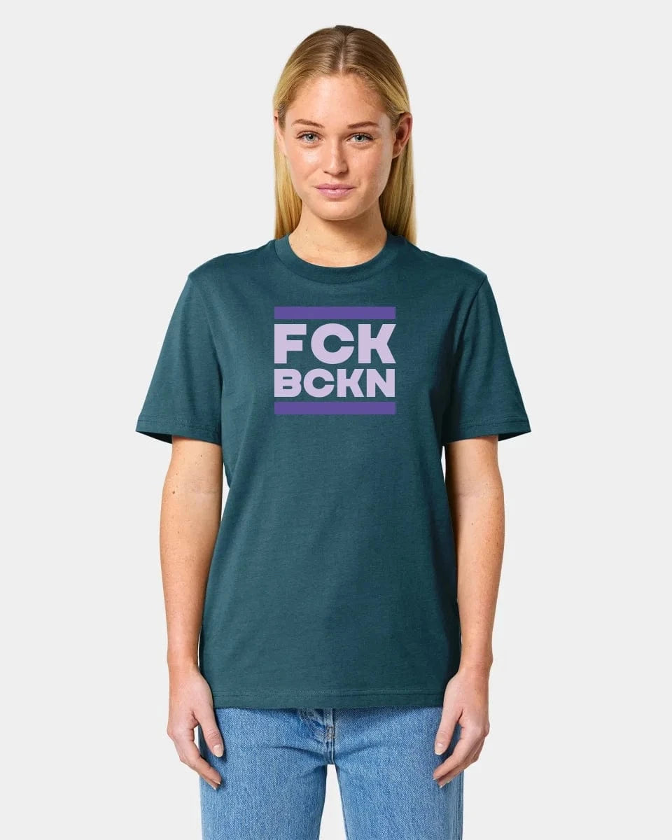 Schmidt Digitaldruck GmbH T-Shirt "FCK BCKN" - aus nachhaltiger und fairer Produktion