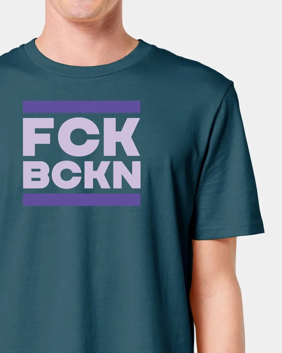 Schmidt Digitaldruck GmbH T-Shirt "FCK BCKN" Unisex / Stargazer / XXS - aus nachhaltiger und fairer Produktion