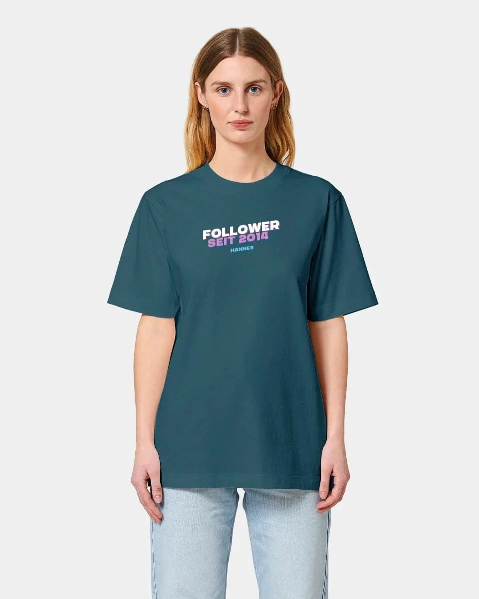 Schmidt Digitaldruck GmbH T-Shirt "Follower" - aus nachhaltiger und fairer Produktion