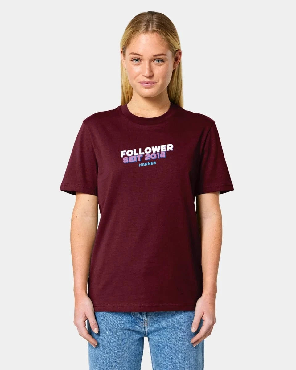 Schmidt Digitaldruck GmbH T-Shirt "Follower" - aus nachhaltiger und fairer Produktion