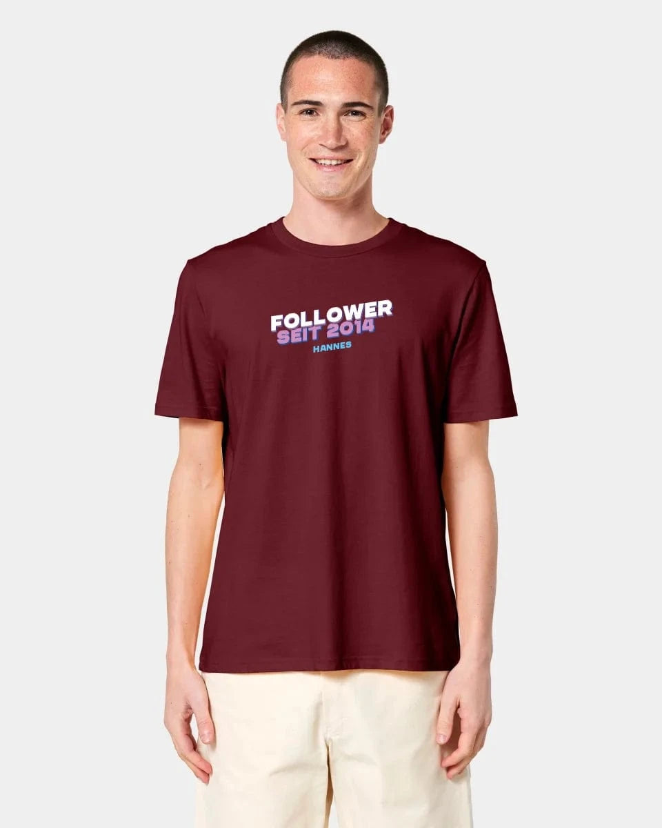 Schmidt Digitaldruck GmbH T-Shirt "Follower" - aus nachhaltiger und fairer Produktion