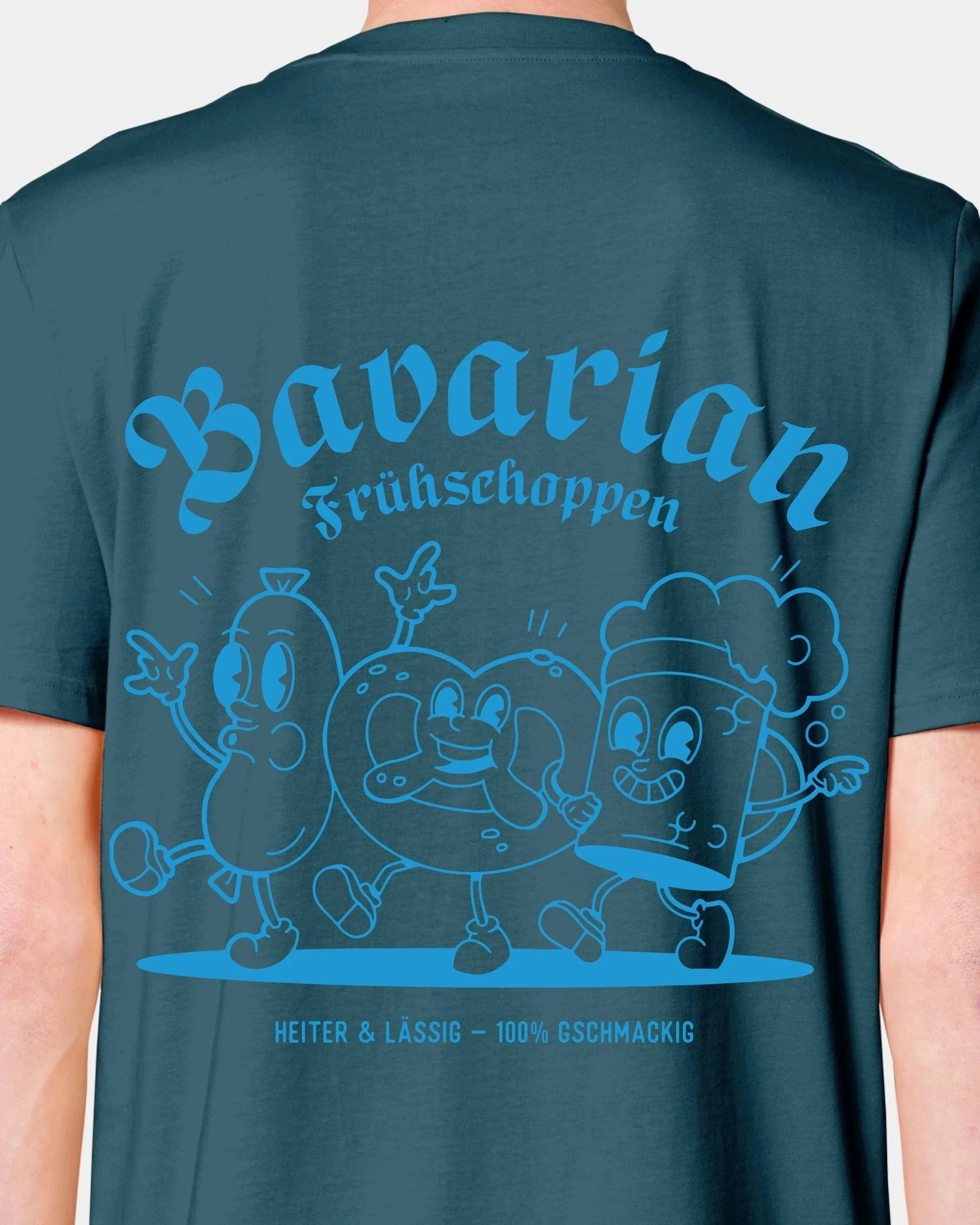 Schmidt Digitaldruck GmbH T-Shirt "Frühschoppen" Unisex / Stargazer / XXS - aus nachhaltiger und fairer Produktion