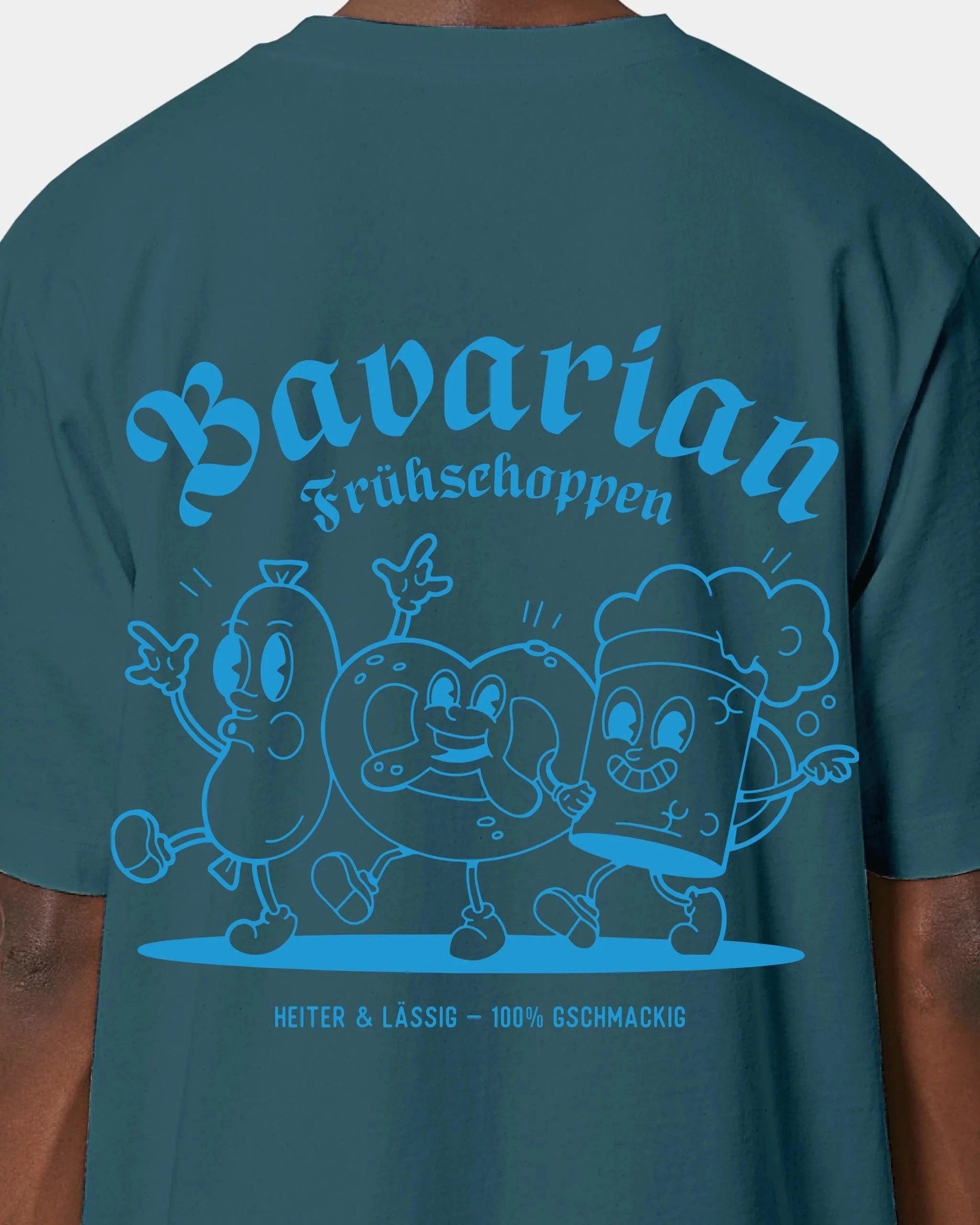 Schmidt Digitaldruck GmbH T-Shirt "Frühschoppen" Oversized / Stargazer / XXS - aus nachhaltiger und fairer Produktion