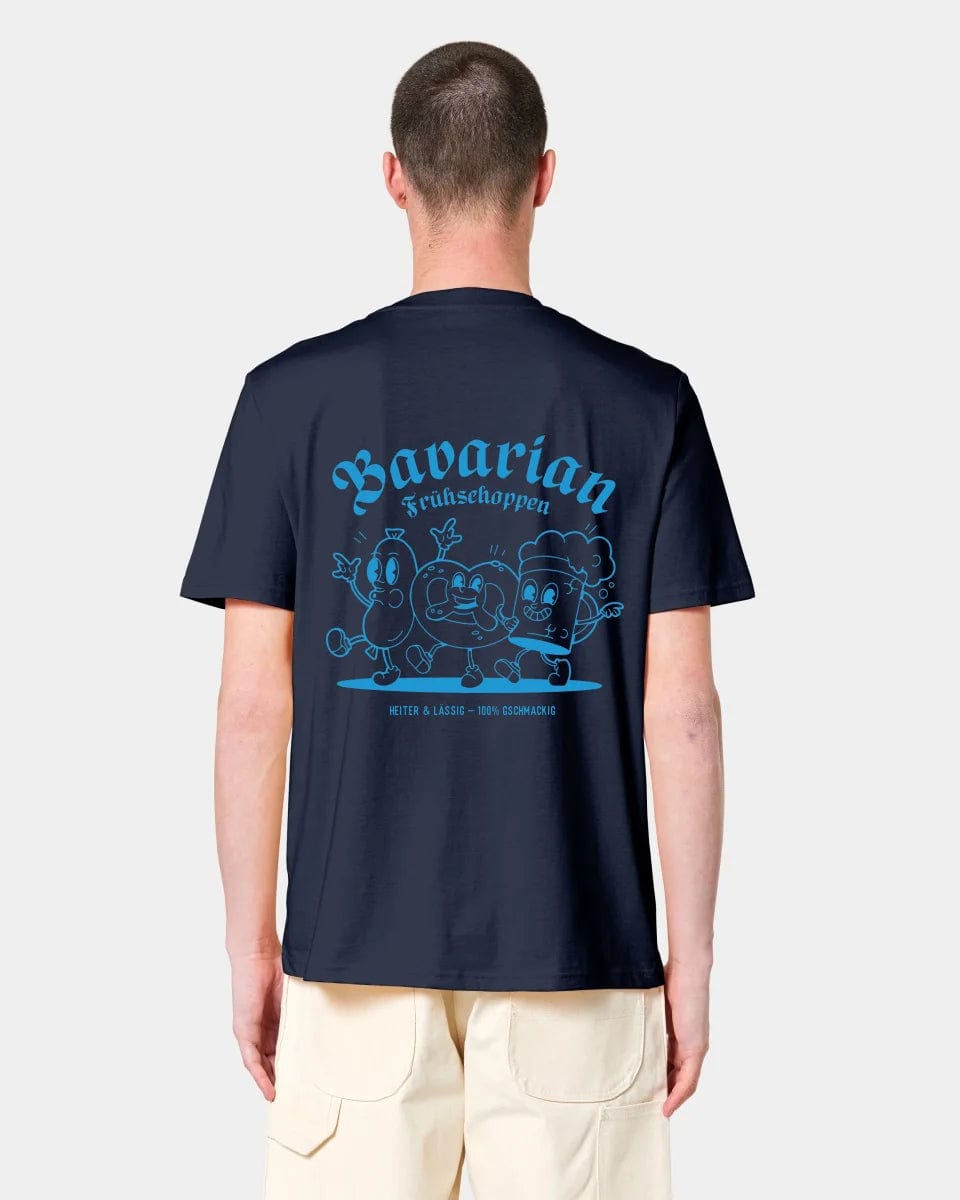 HEITER & LÄSSIG T-Shirt "Frühschoppen" Unisex / French Navy / XXS - aus nachhaltiger und fairer Produktion