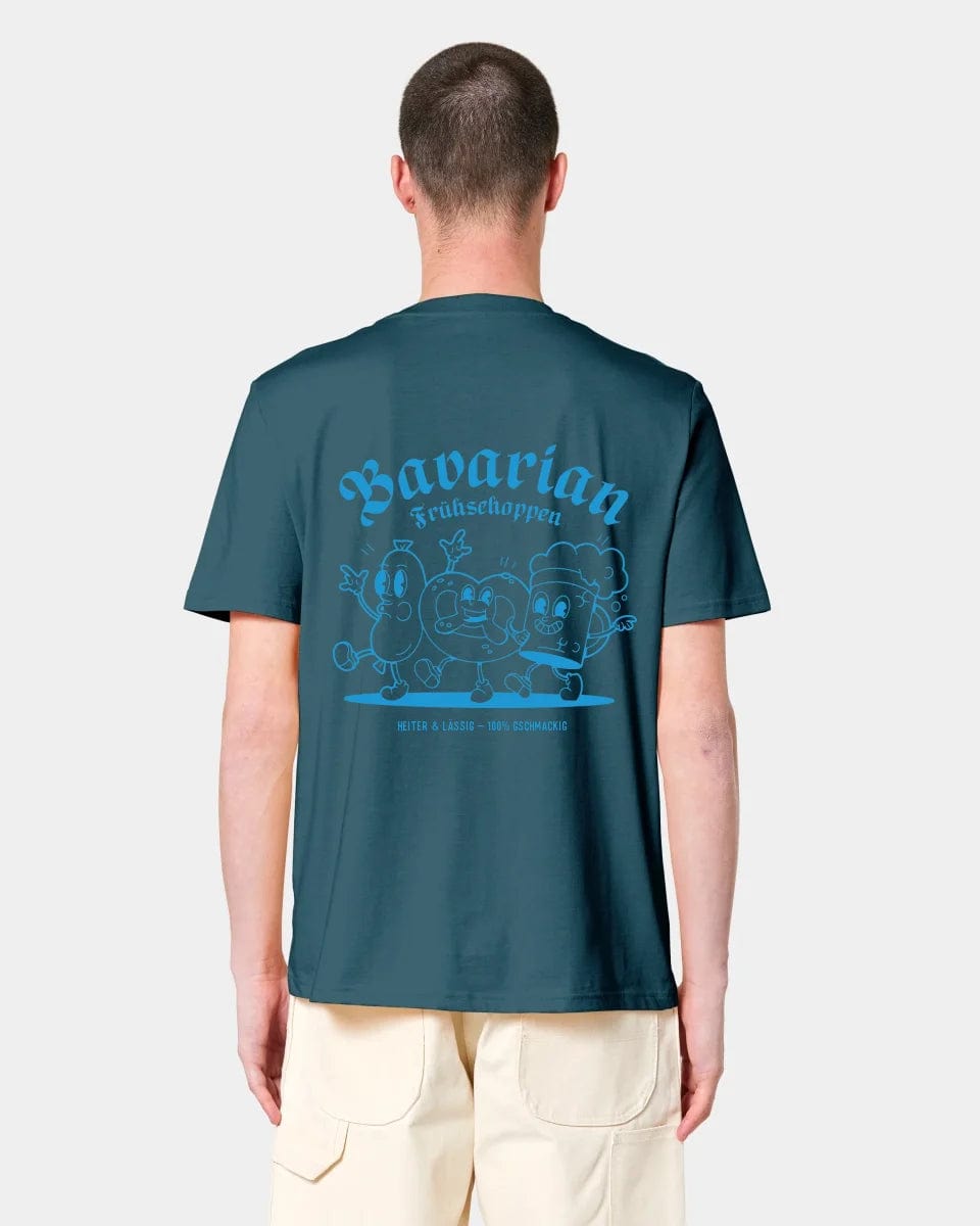 HEITER & LÄSSIG T-Shirt "Frühschoppen" Unisex / Stargazer / S - aus nachhaltiger und fairer Produktion