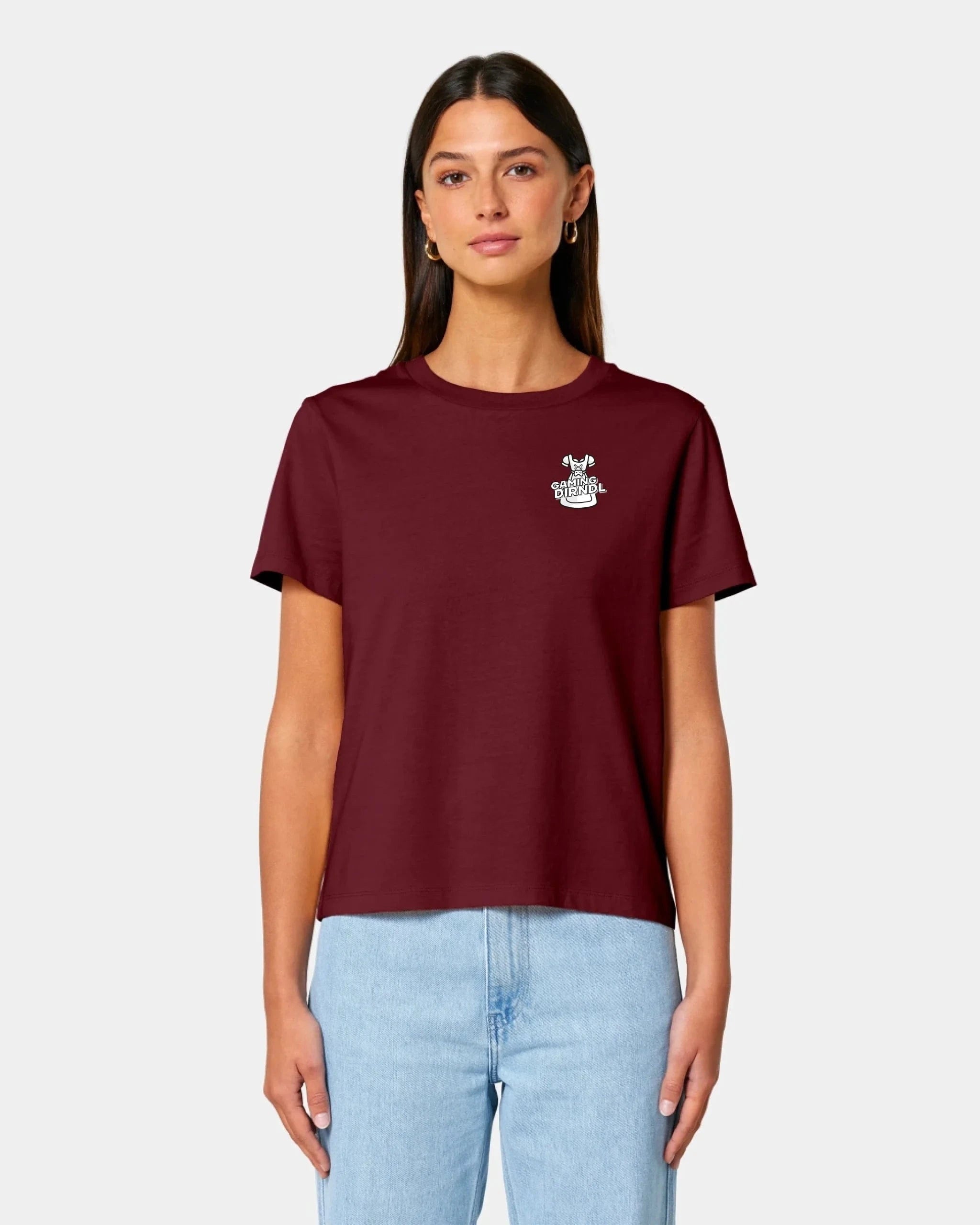 Schmidt Digitaldruck GmbH T-Shirt "GamingDirndl" - aus nachhaltiger und fairer Produktion