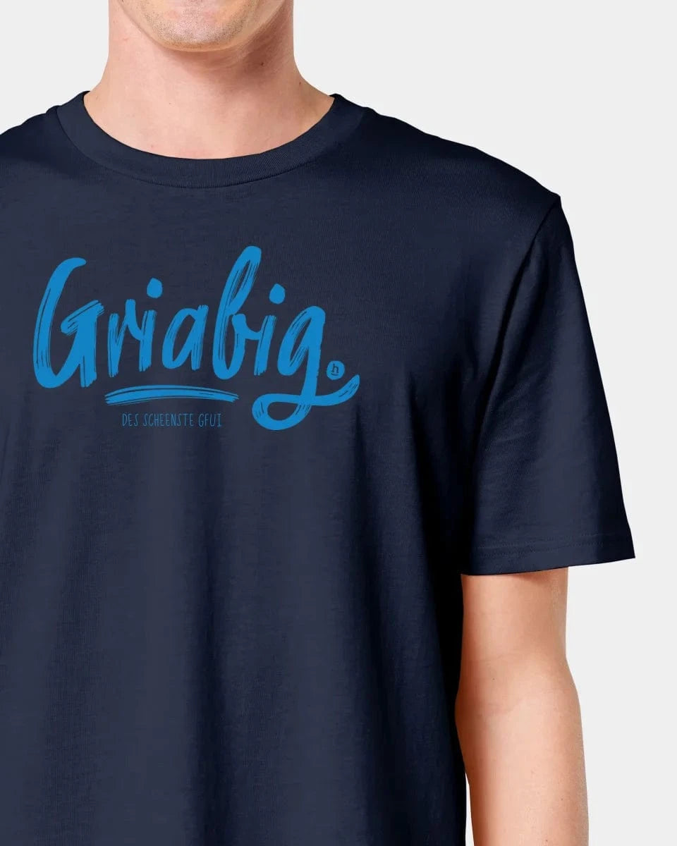 Schmidt Digitaldruck GmbH T-Shirt "Griabig" Unisex / French Navy / XXS - aus nachhaltiger und fairer Produktion