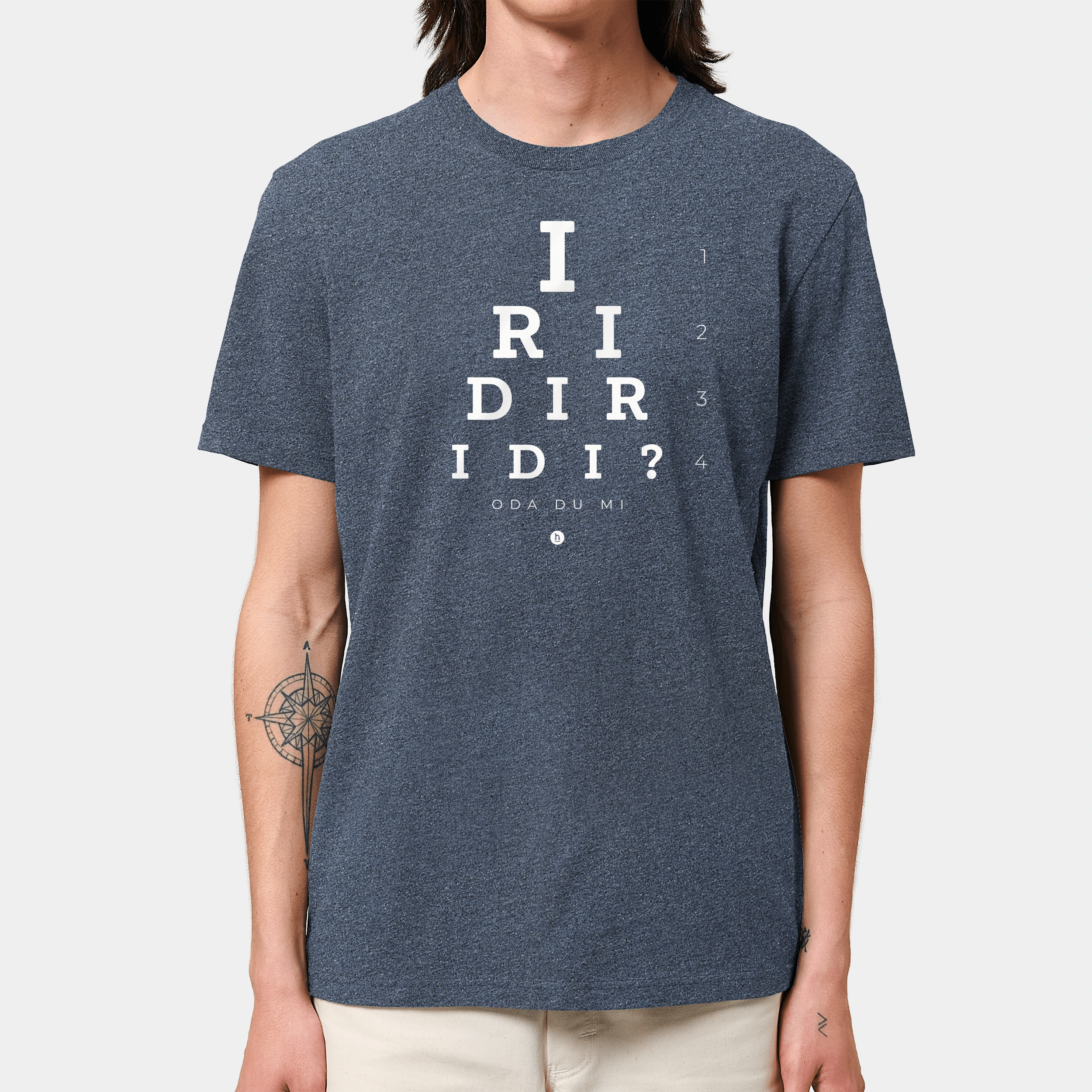 HEITER & LÄSSIG T-Shirt "Iridiridi" - aus nachhaltiger und fairer Produktion