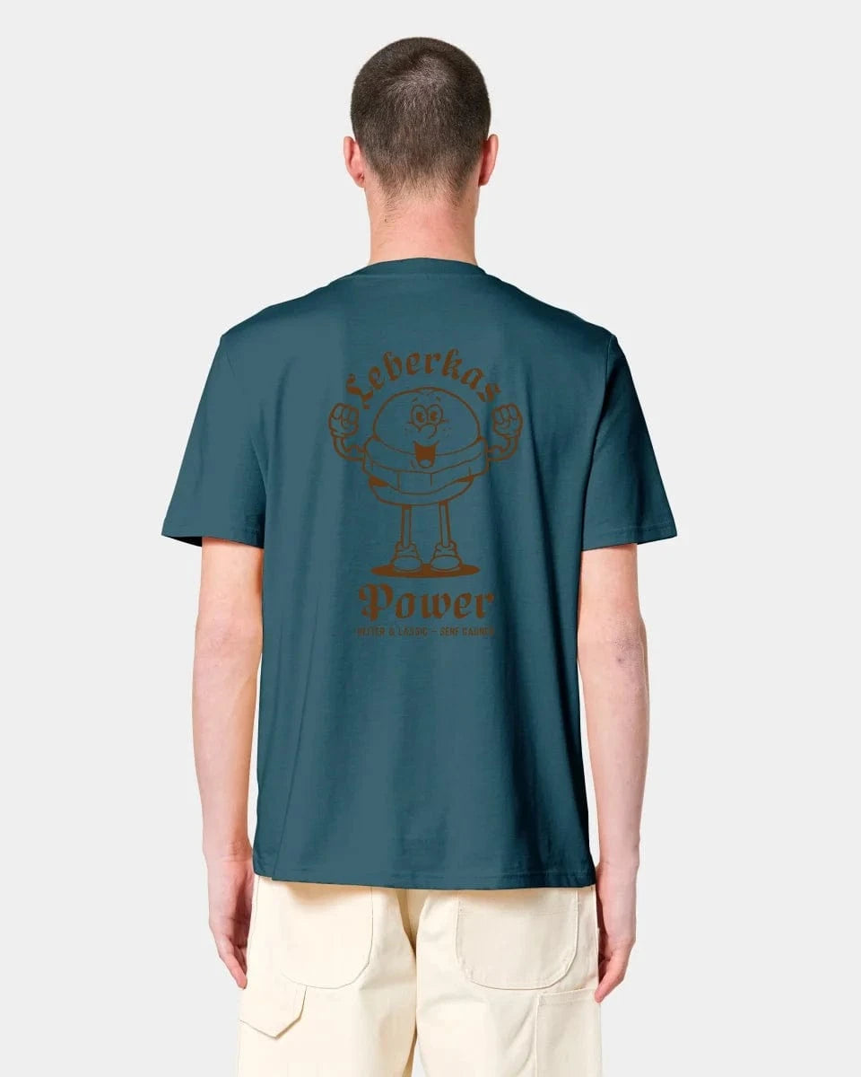 Schmidt Digitaldruck GmbH T-Shirt "Leberkas-Power" - aus nachhaltiger und fairer Produktion