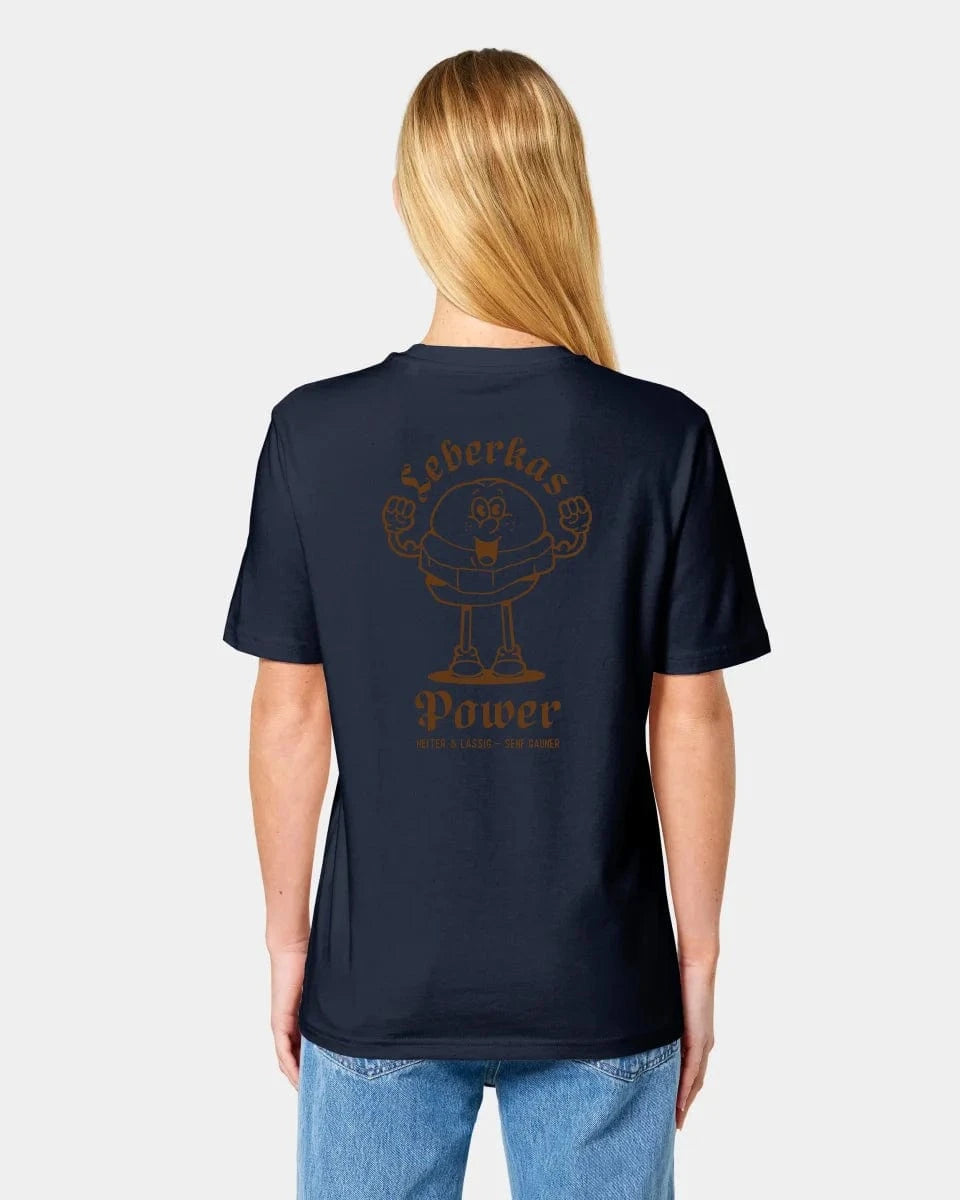 Schmidt Digitaldruck GmbH T-Shirt "Leberkas-Power" - aus nachhaltiger und fairer Produktion