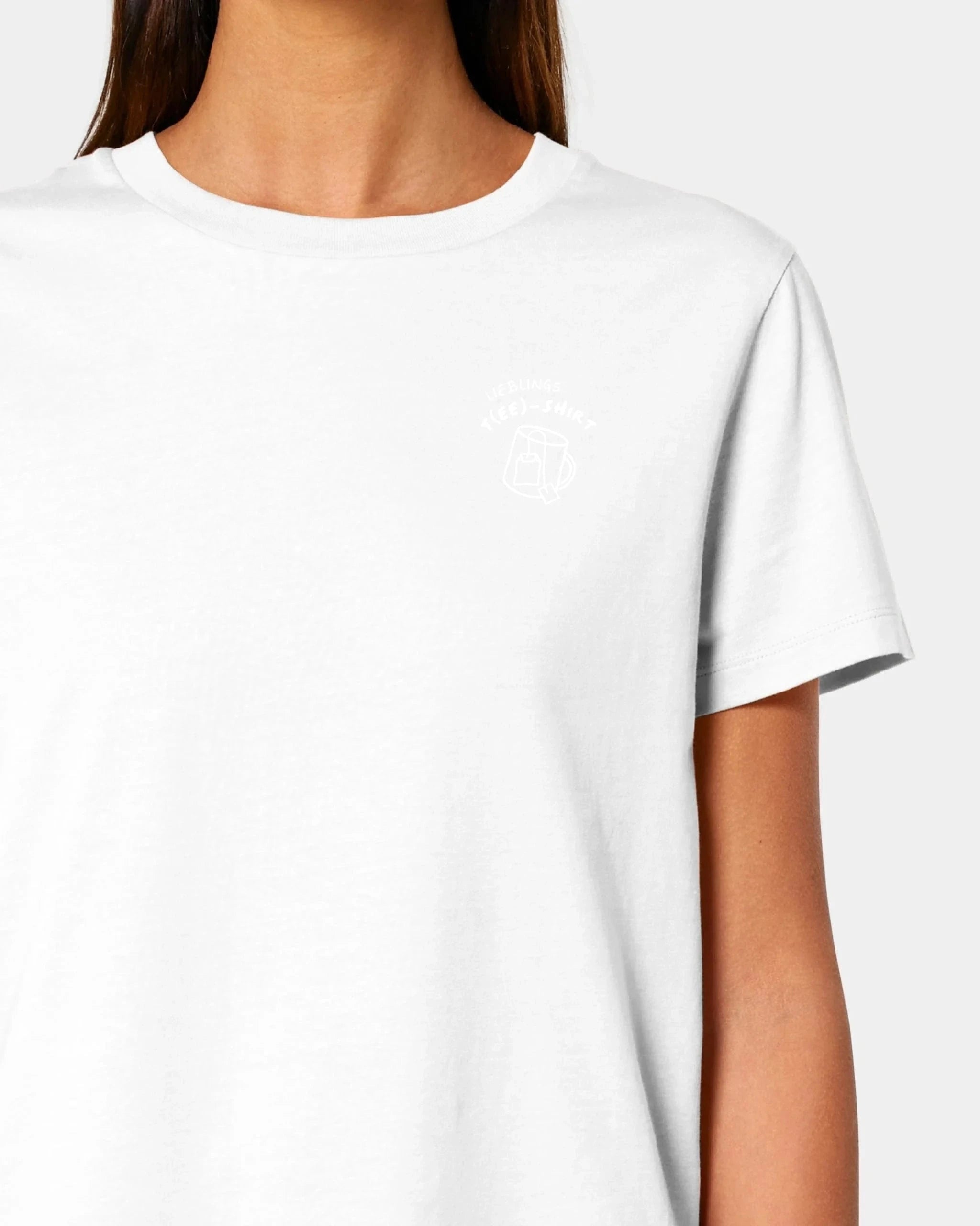 Schmidt Digitaldruck GmbH T-Shirt "lieblings T(EE)-Shirt" Damen / Weiß / XS - aus nachhaltiger und fairer Produktion