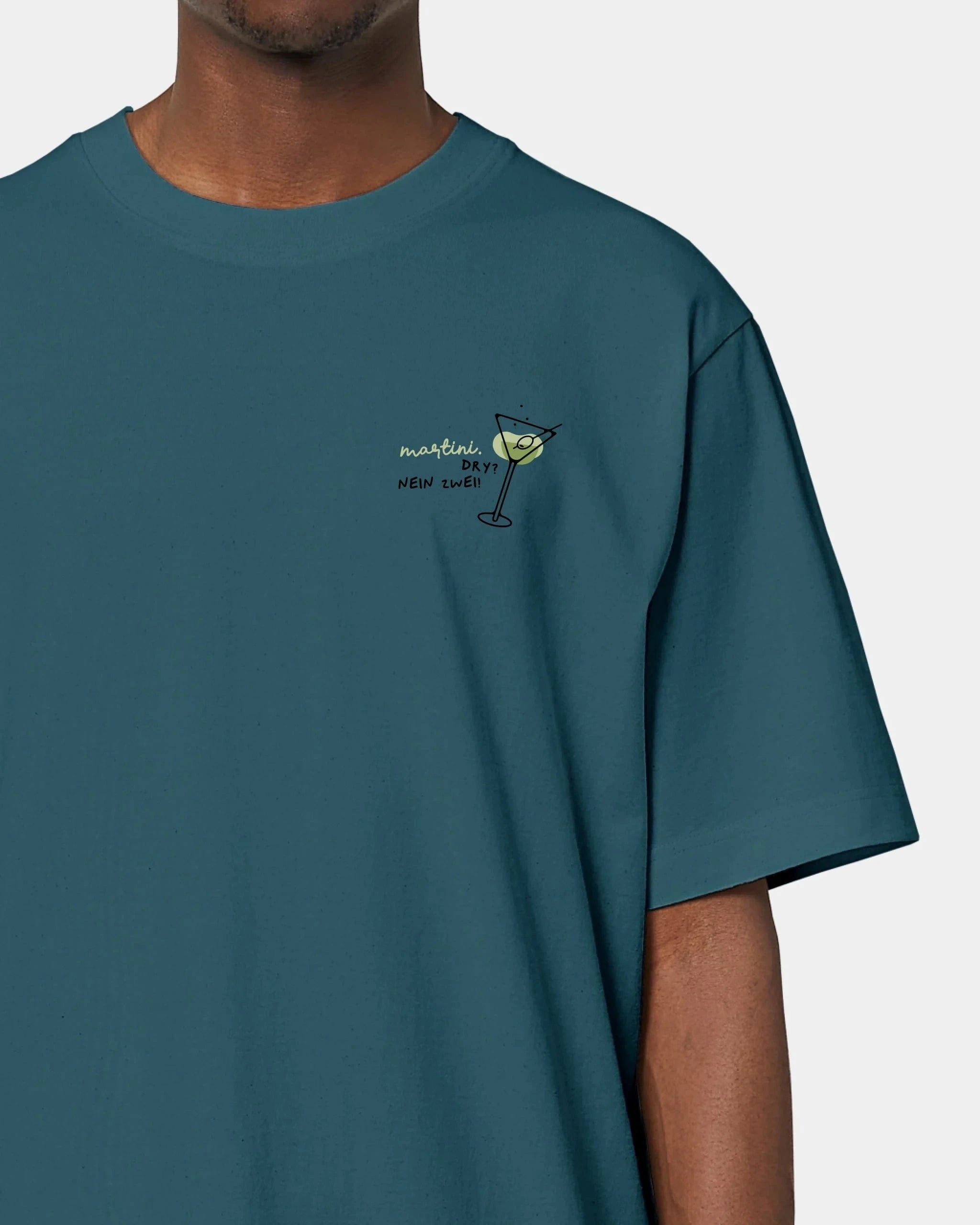 Schmidt Digitaldruck GmbH T-Shirt "Martini Dry" Oversized / Stargazer / XXS - aus nachhaltiger und fairer Produktion