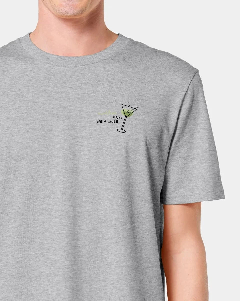 Schmidt Digitaldruck GmbH T-Shirt "Martini Dry" Unisex / Heather Grey / XXS - aus nachhaltiger und fairer Produktion