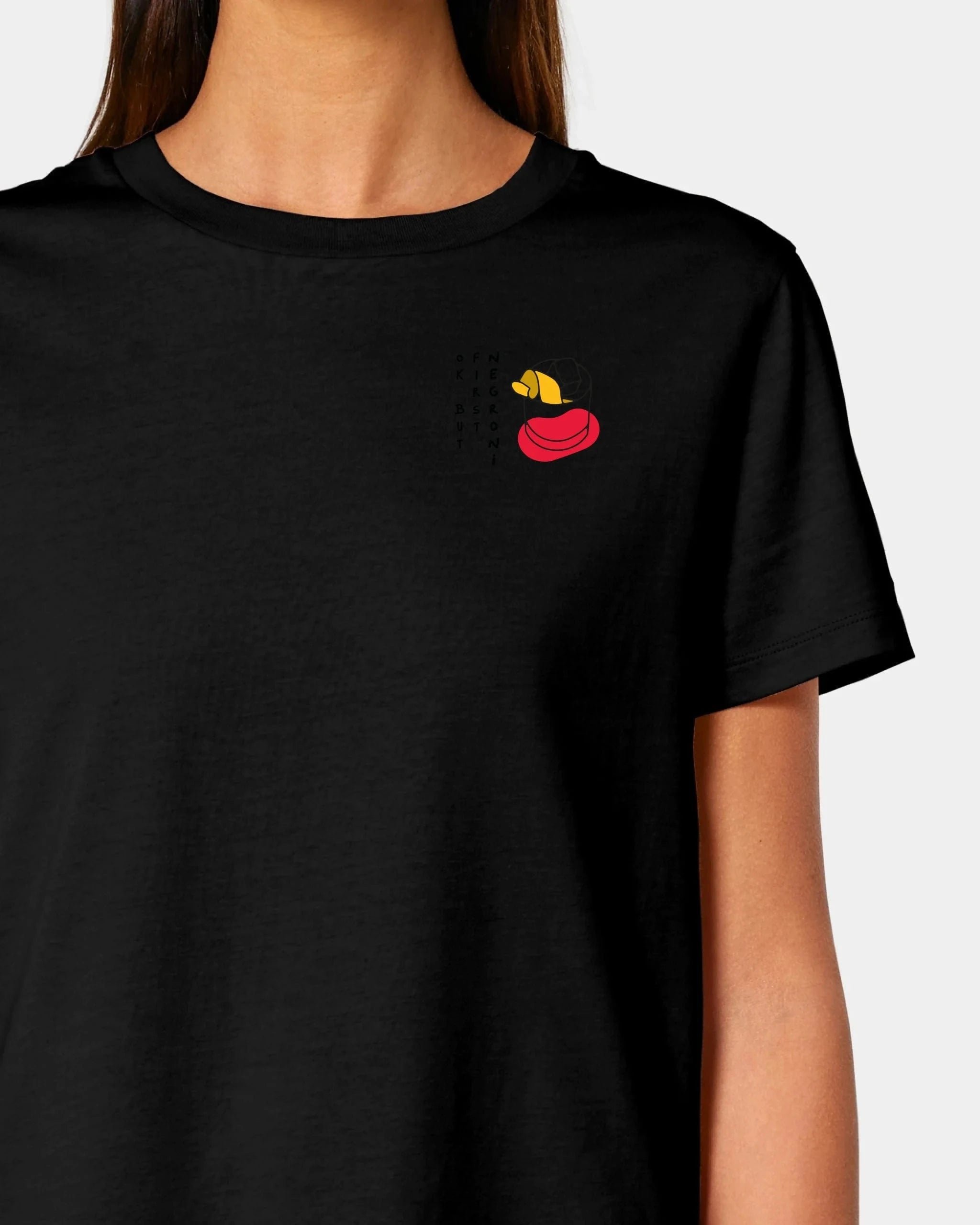 Schmidt Digitaldruck GmbH T-Shirt "Negroni" Damen / Schwarz / XS - aus nachhaltiger und fairer Produktion