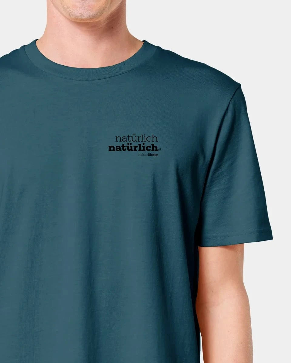 Schmidt Digitaldruck GmbH T-Shirt ORIGINAL "natürlich, natürlich" Unisex / Stargazer / XXS - aus nachhaltiger und fairer Produktion