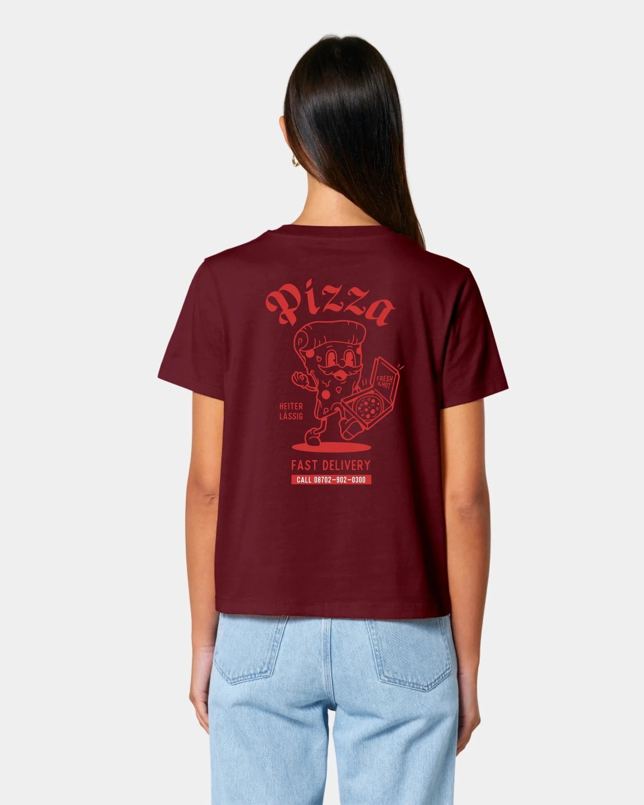 Schmidt Digitaldruck GmbH T-Shirt "Pizza" - aus nachhaltiger und fairer Produktion
