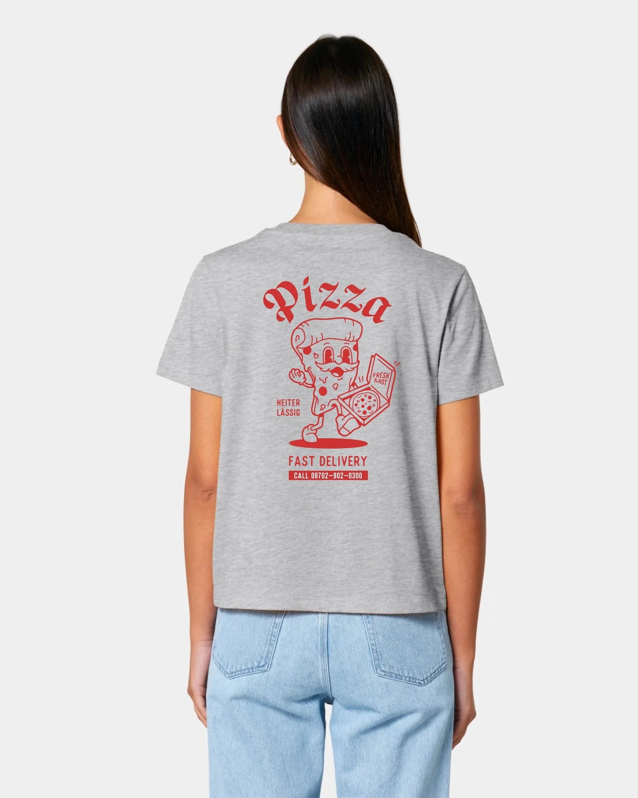 Schmidt Digitaldruck GmbH T-Shirt "Pizza" - aus nachhaltiger und fairer Produktion
