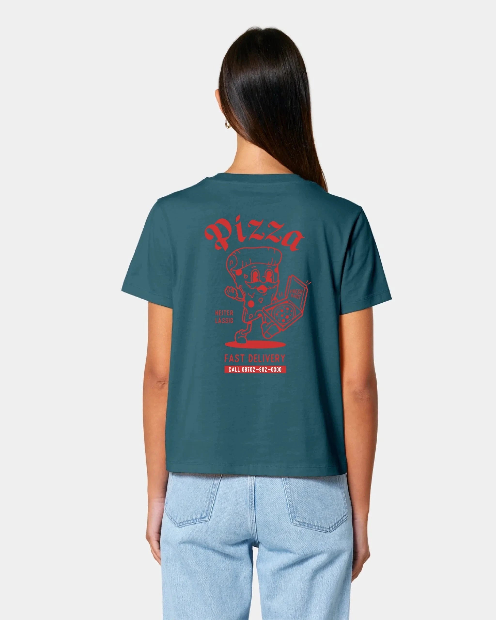 Schmidt Digitaldruck GmbH T-Shirt "Pizza" - aus nachhaltiger und fairer Produktion