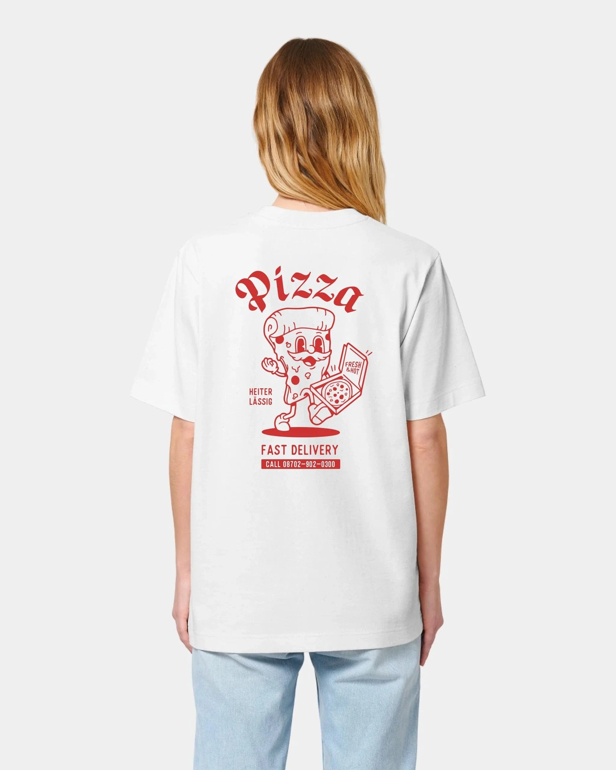Schmidt Digitaldruck GmbH T-Shirt "Pizza" - aus nachhaltiger und fairer Produktion