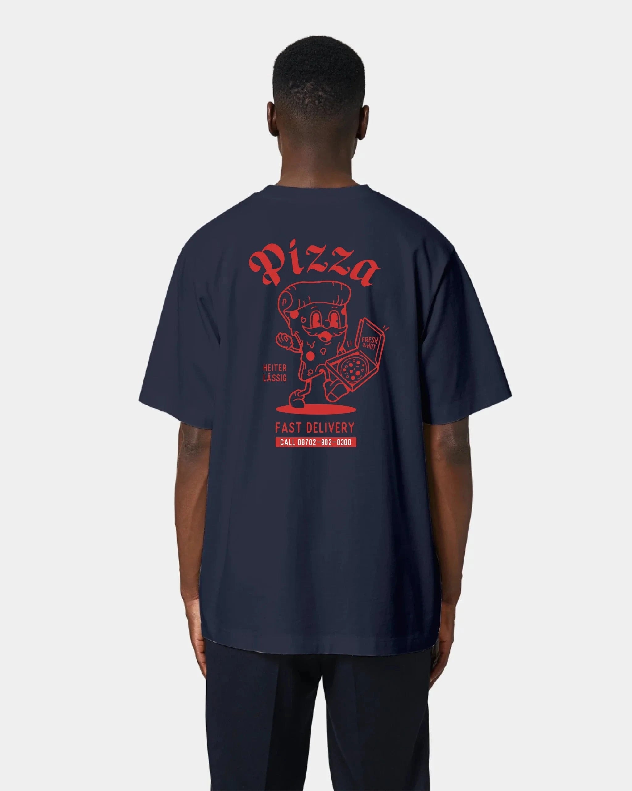 Schmidt Digitaldruck GmbH T-Shirt "Pizza" - aus nachhaltiger und fairer Produktion