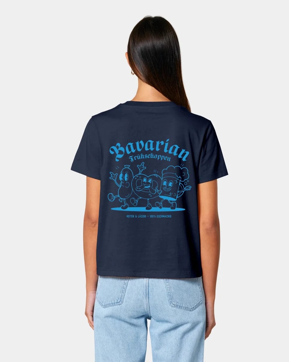 HEITER & LÄSSIG T-Shirt "Prost" Damen / French Navy / XS - aus nachhaltiger und fairer Produktion
