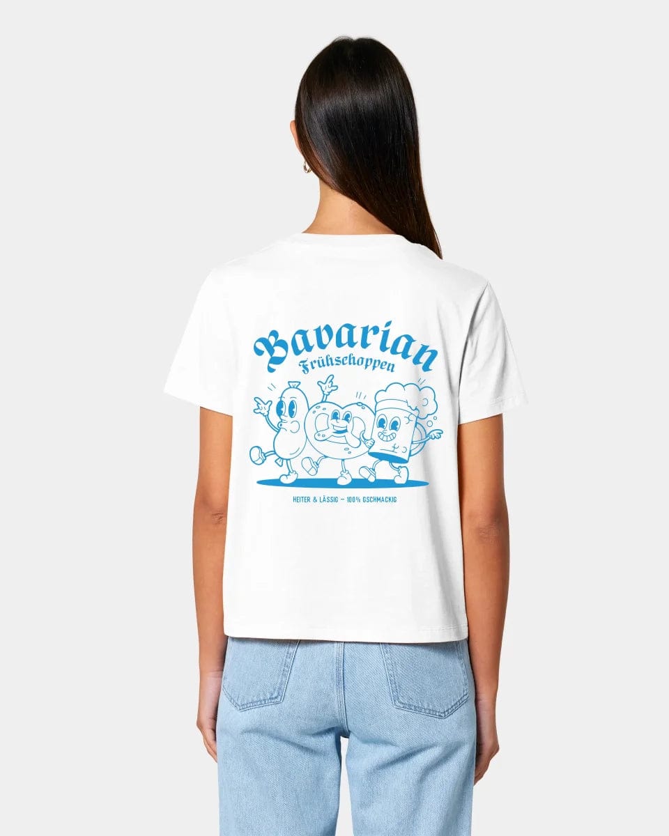 HEITER & LÄSSIG T-Shirt "Prost" Damen / Weiß / XS - aus nachhaltiger und fairer Produktion