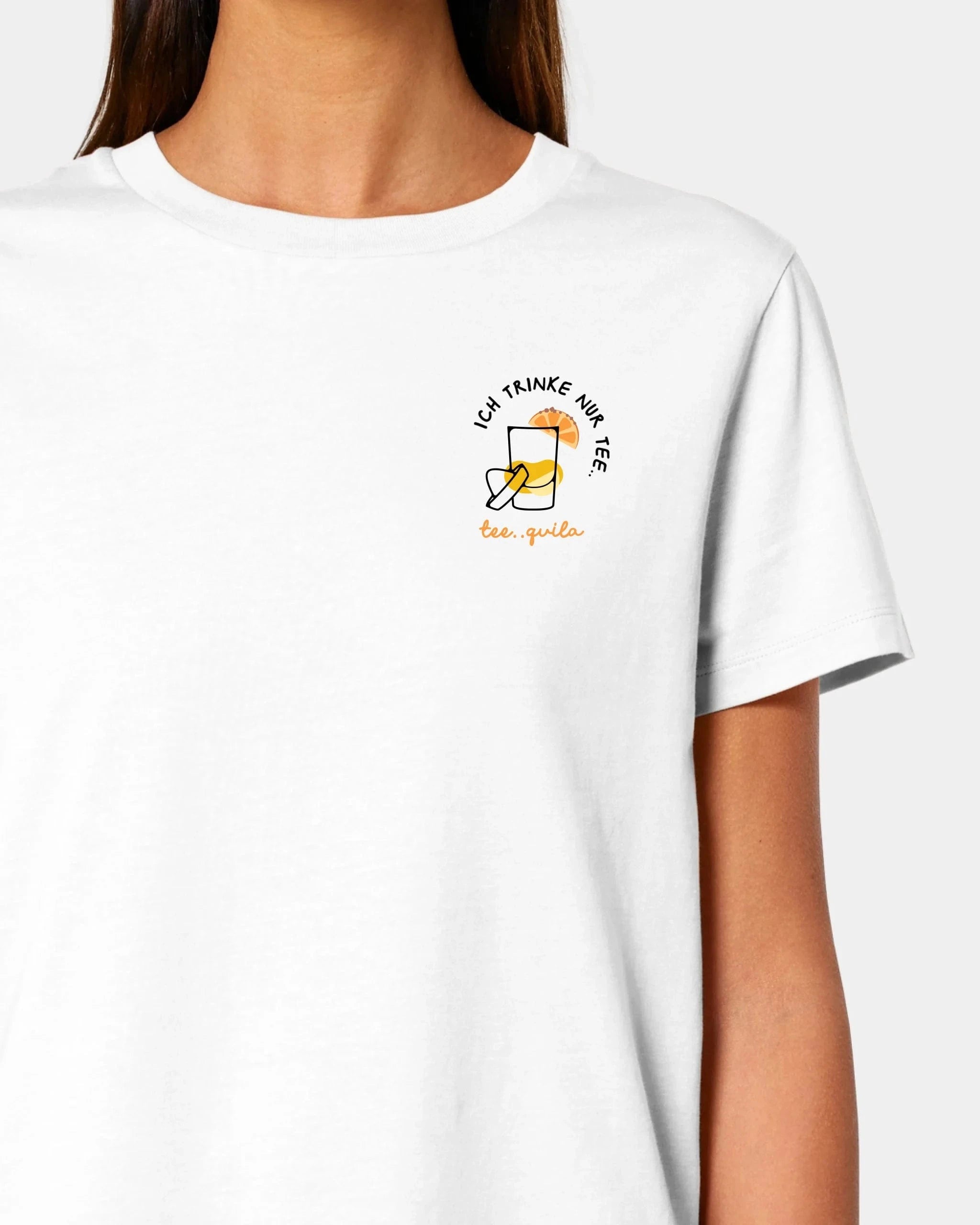 Schmidt Digitaldruck GmbH T-Shirt "Tequila" Damen / Weiß / XS - aus nachhaltiger und fairer Produktion